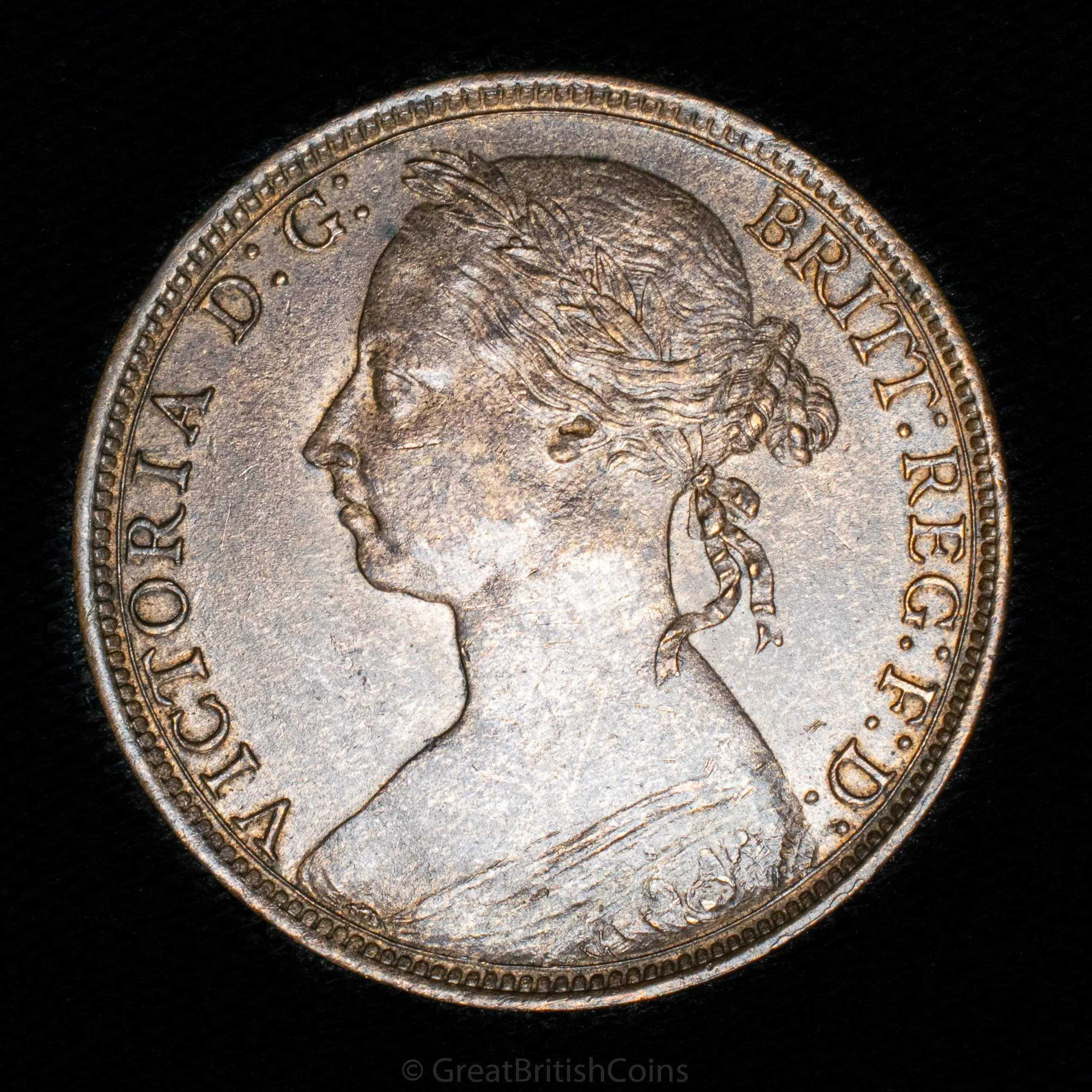 Victoria 1890 Bronze Penny