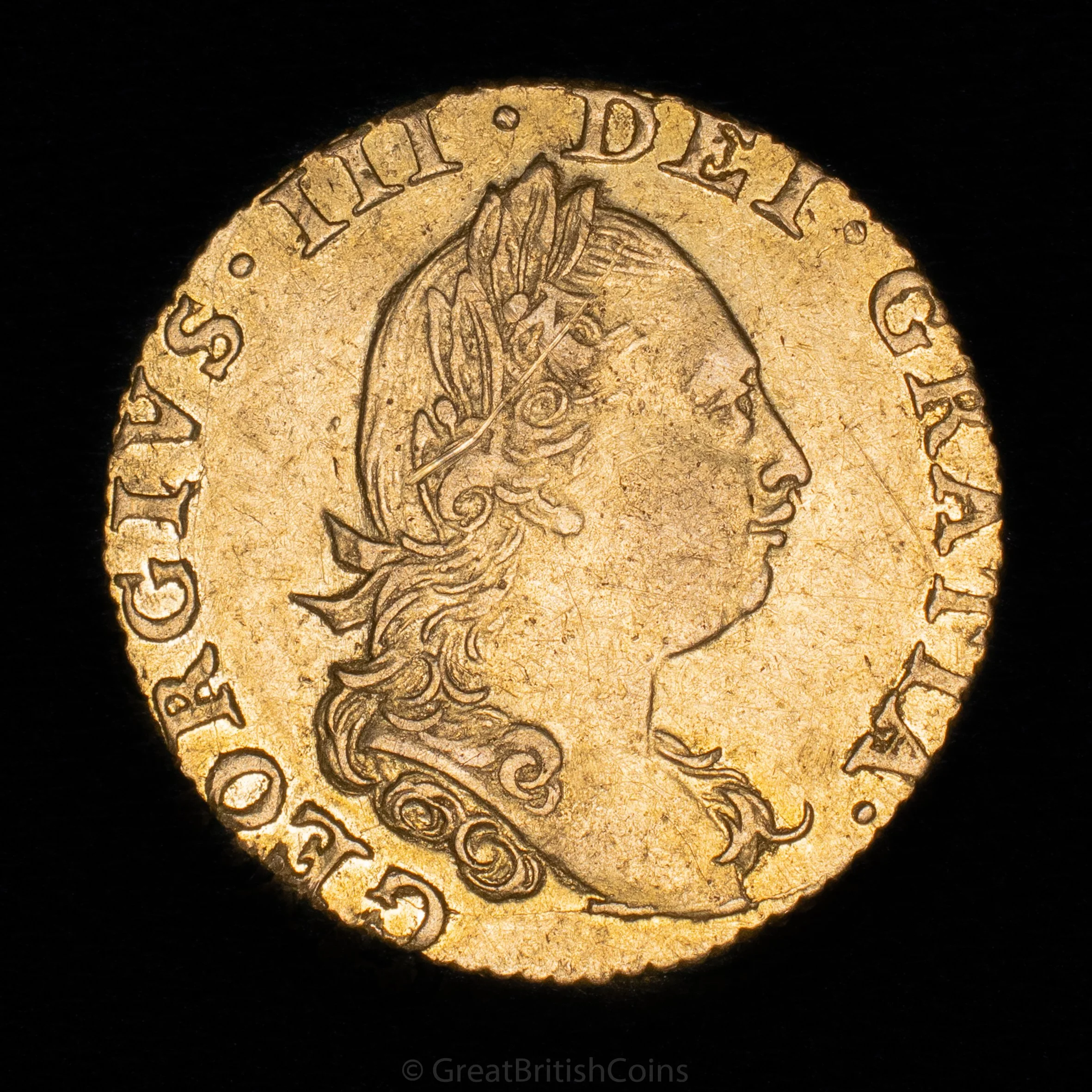 George III 1777 Gold Half Guinea