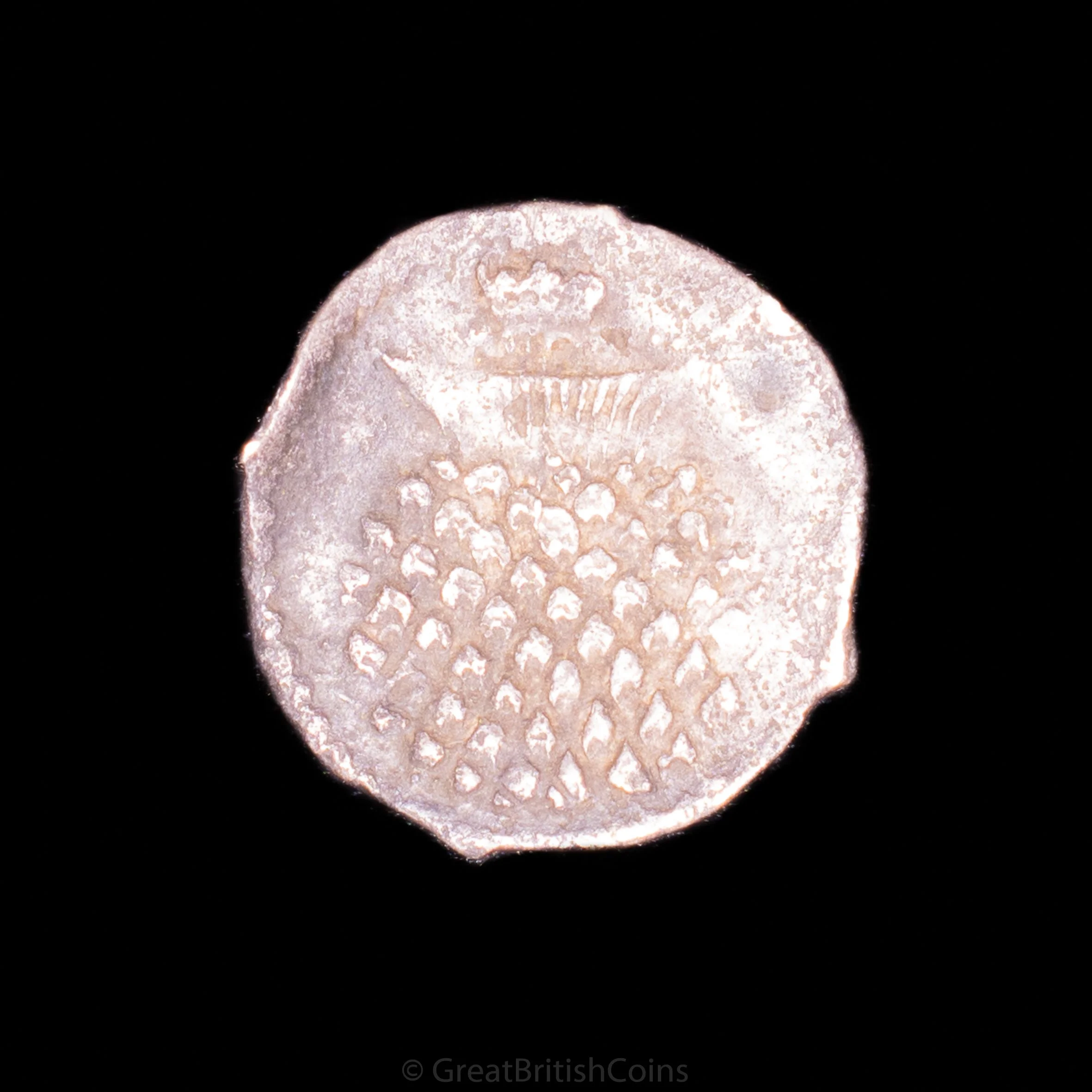 James I Silver Halfpenny