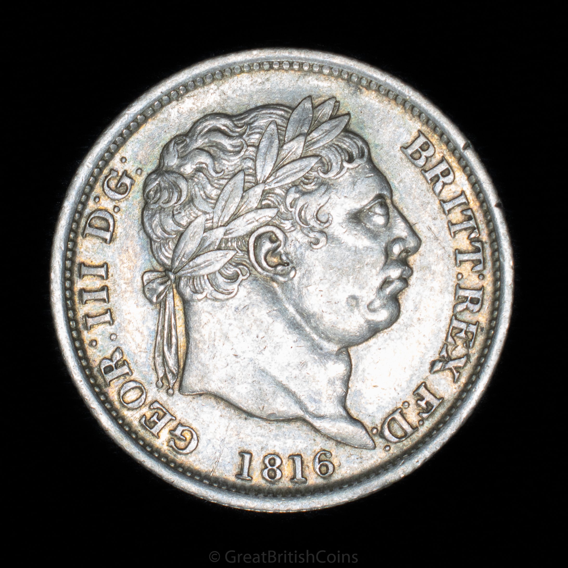 George III 1816 Silver Shilling