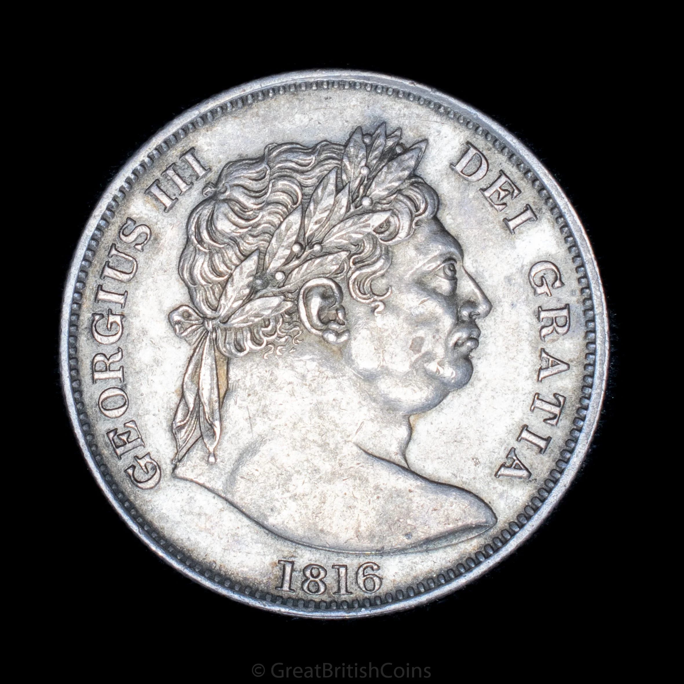 George III 1816 Silver Halfcrown