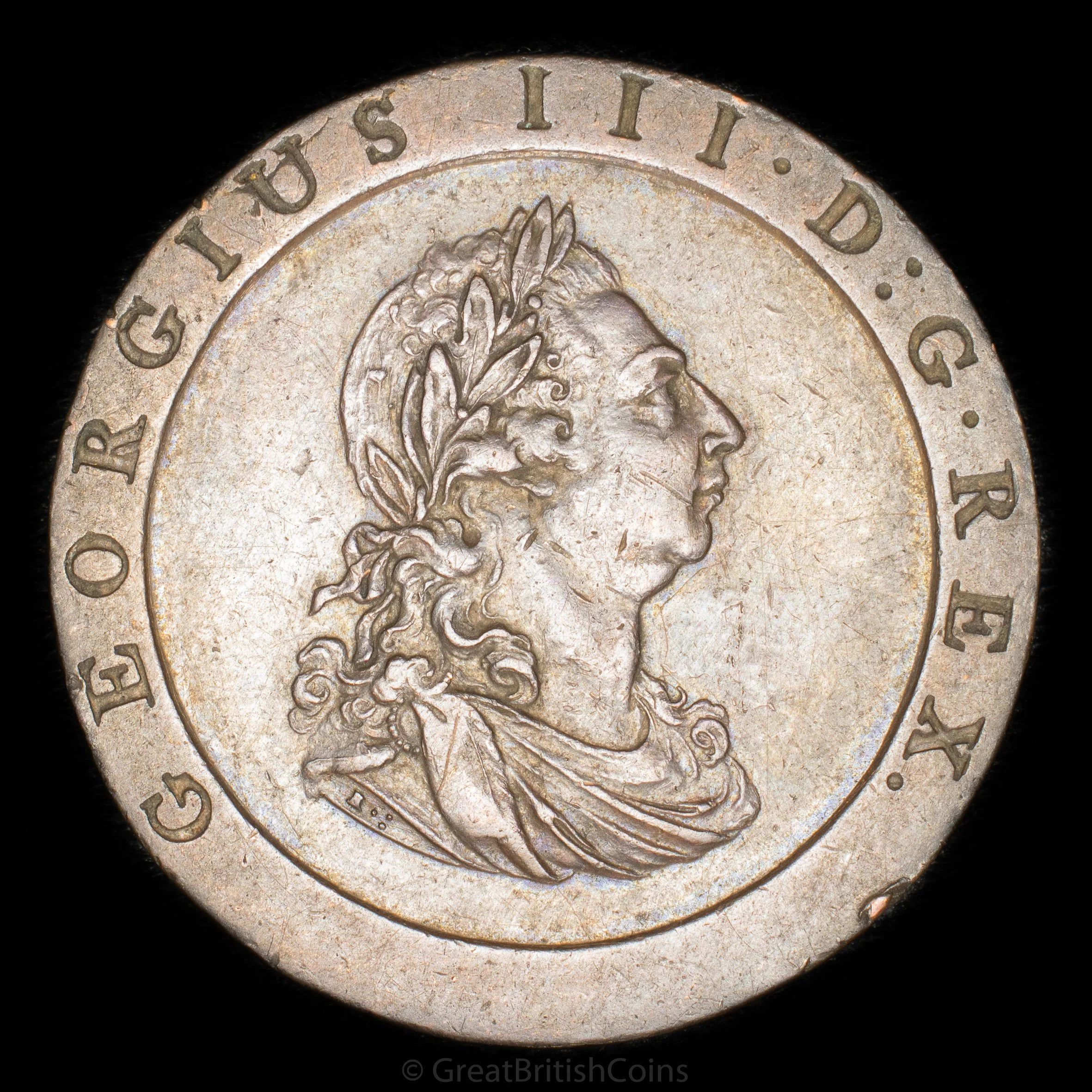 George III 1797 Copper 'Cartwheel' Penny