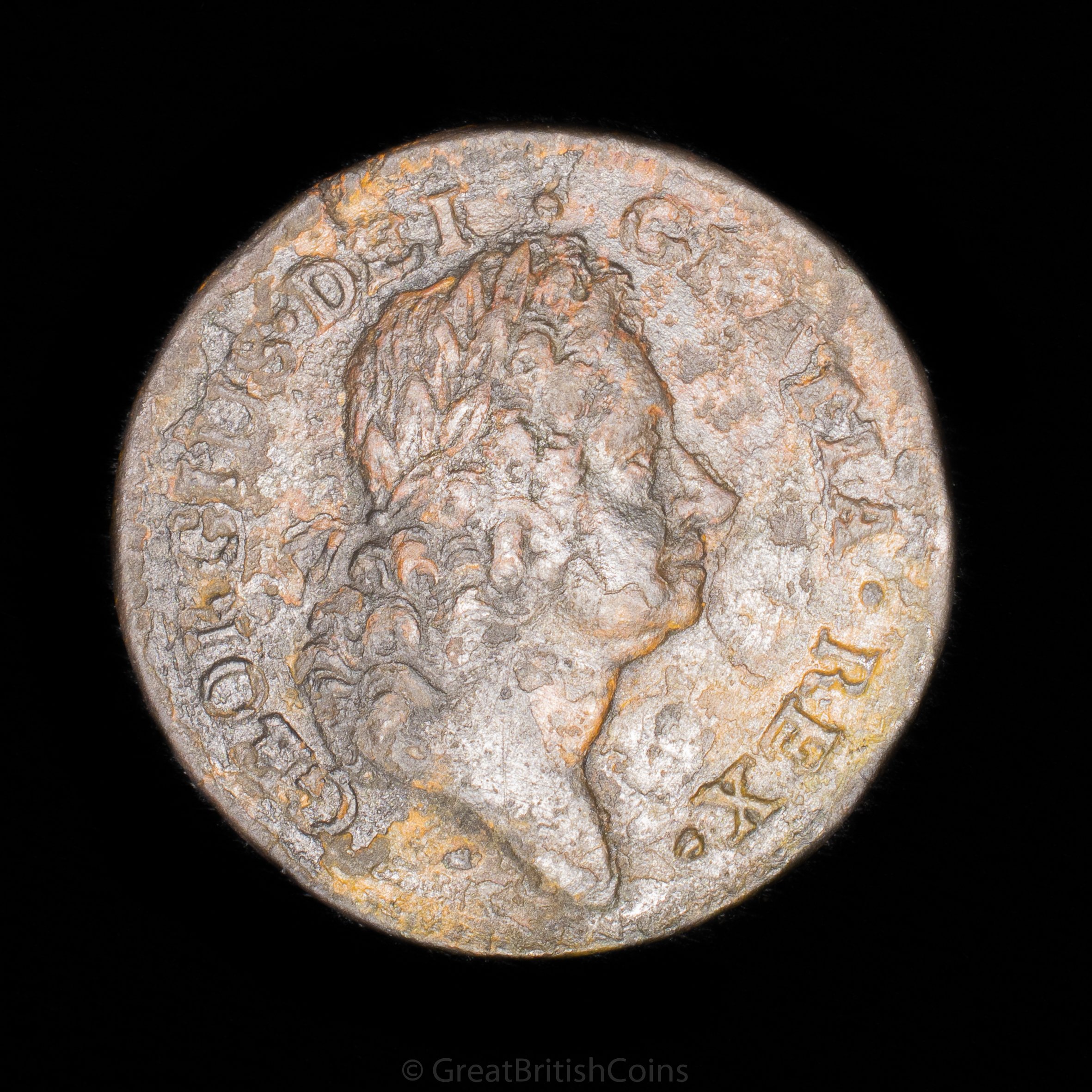 George I Ireland 1723 'Woods' Copper Farthing