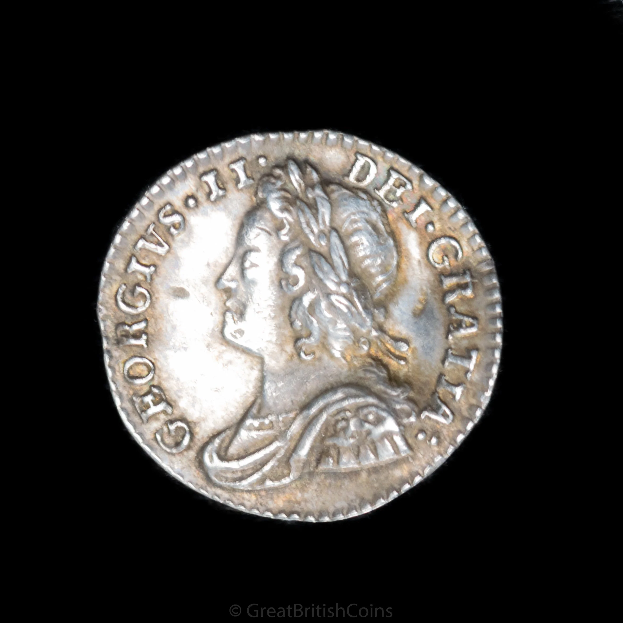 George II 1756 Silver Penny