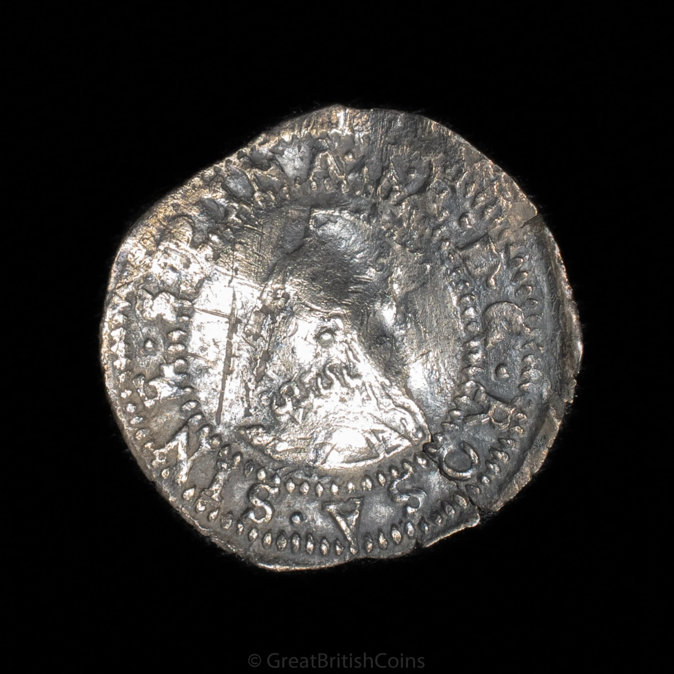 Elizabeth I 6th Issue Silver Penny