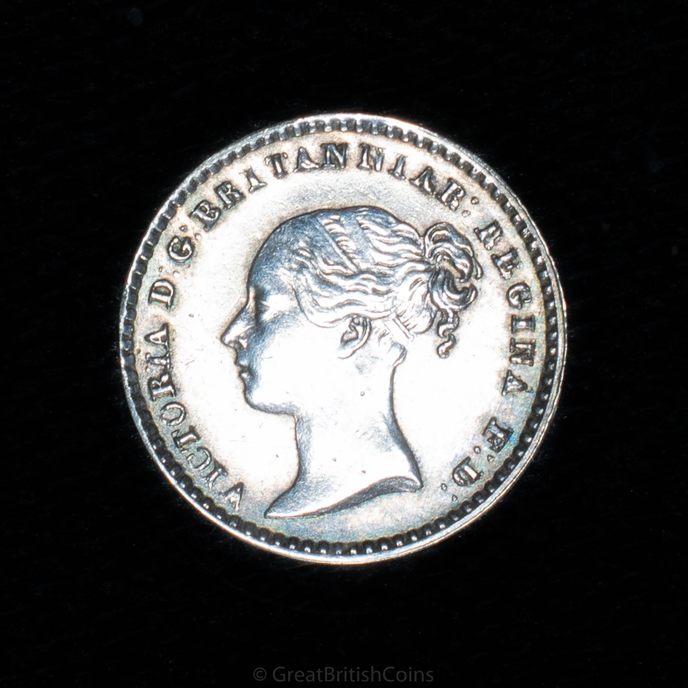 Victoria 1848 Silver Penny