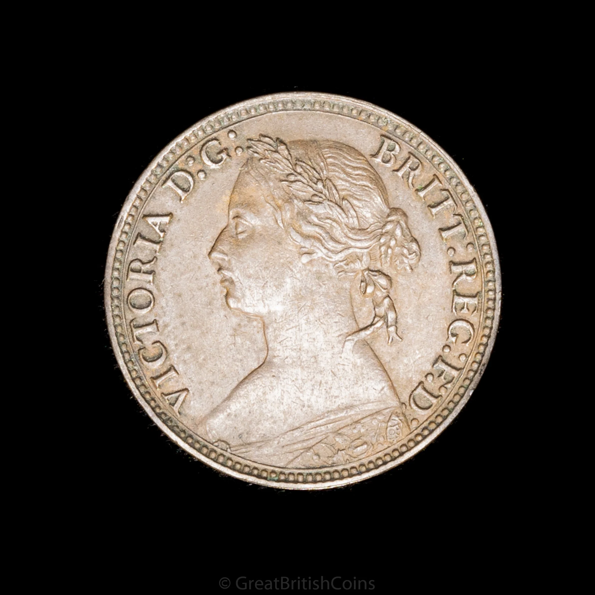 Victoria 1874 H Bronze Farthing