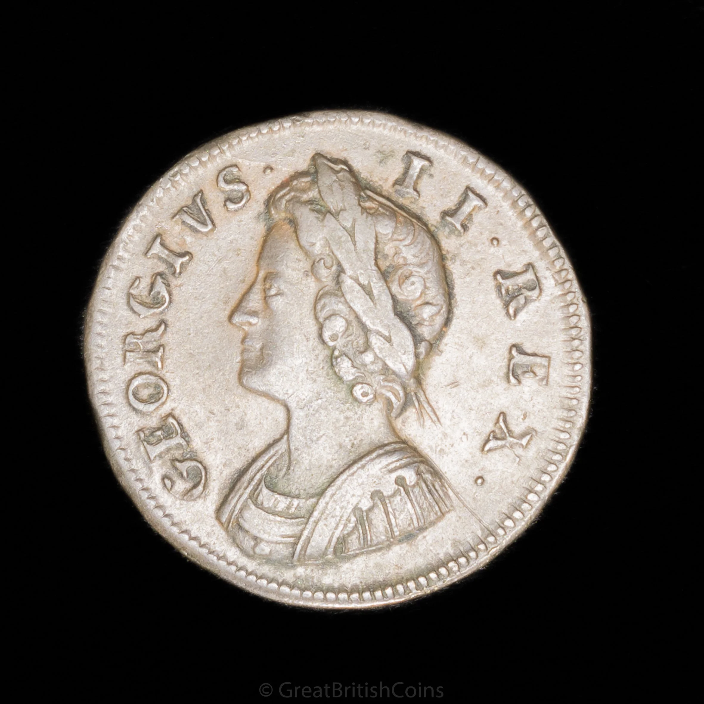 George II 1733 Copper Farthing