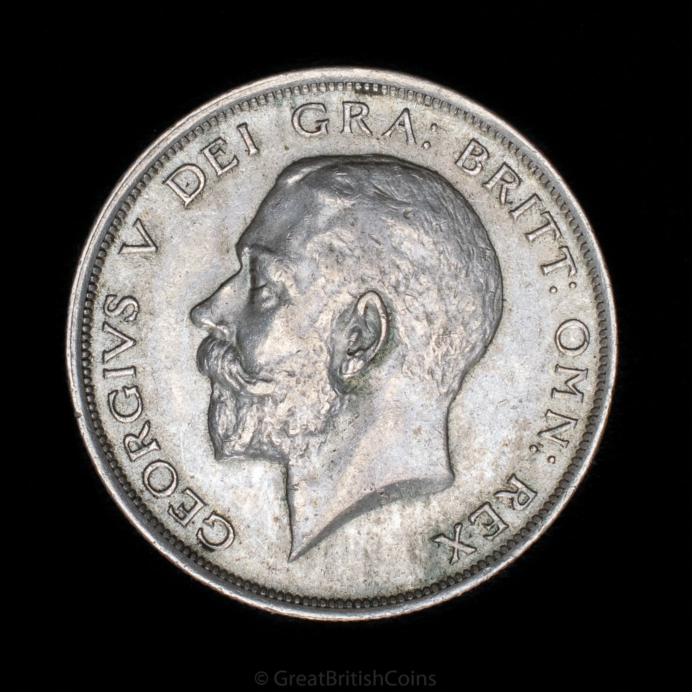 George V 1919 Silver Halfcrown