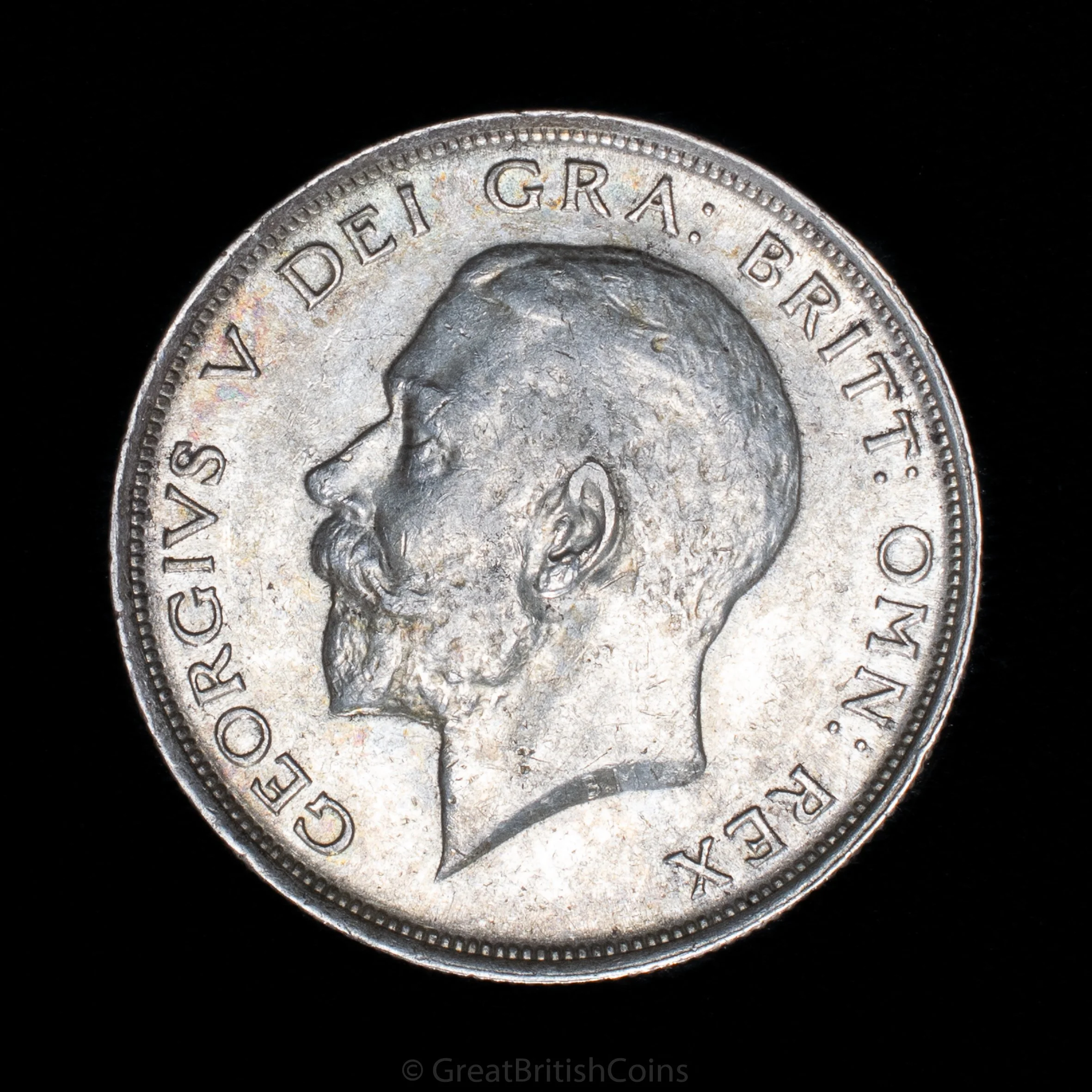 George V 1913 Silver Halfcrown