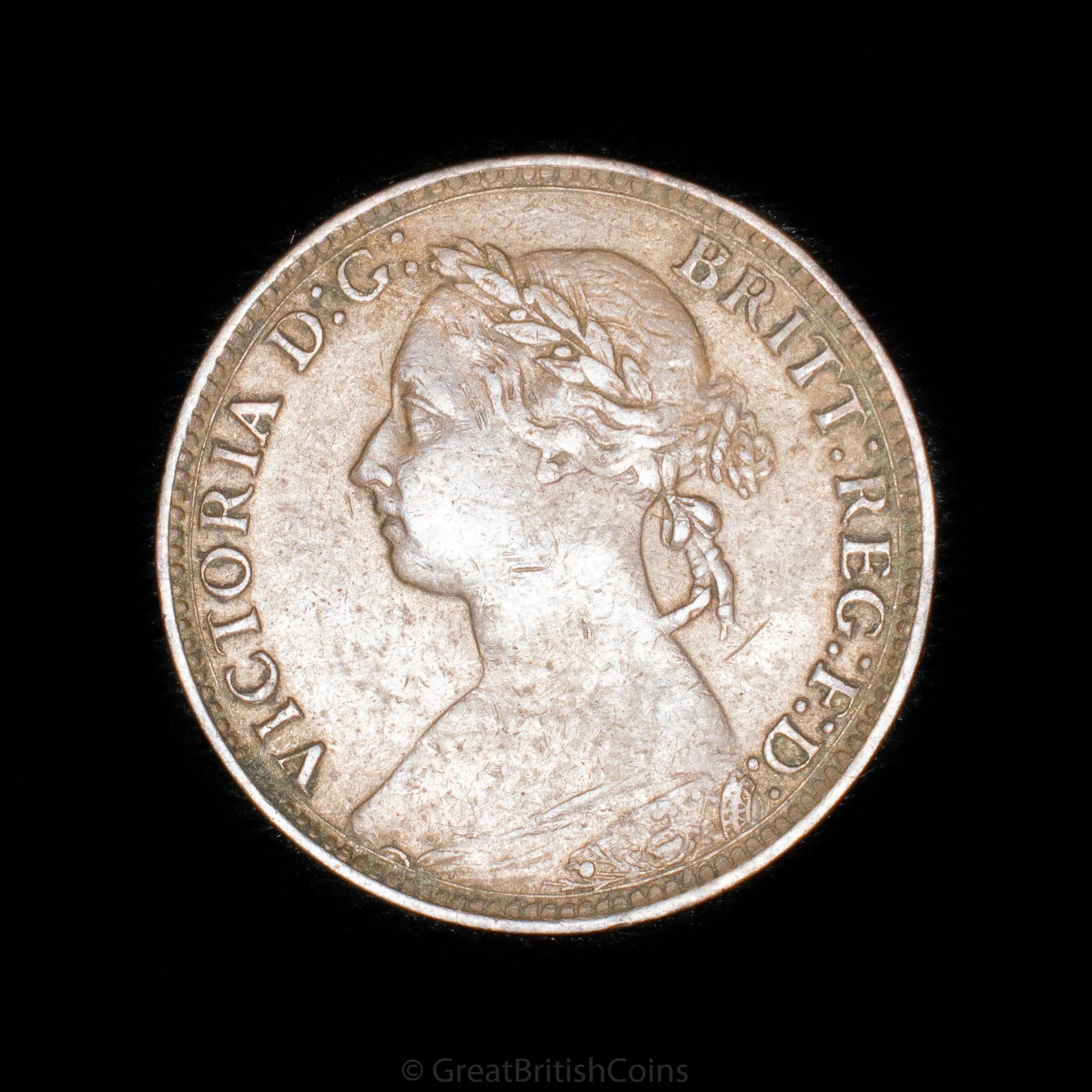 Victoria 1886 Bronze Farthing