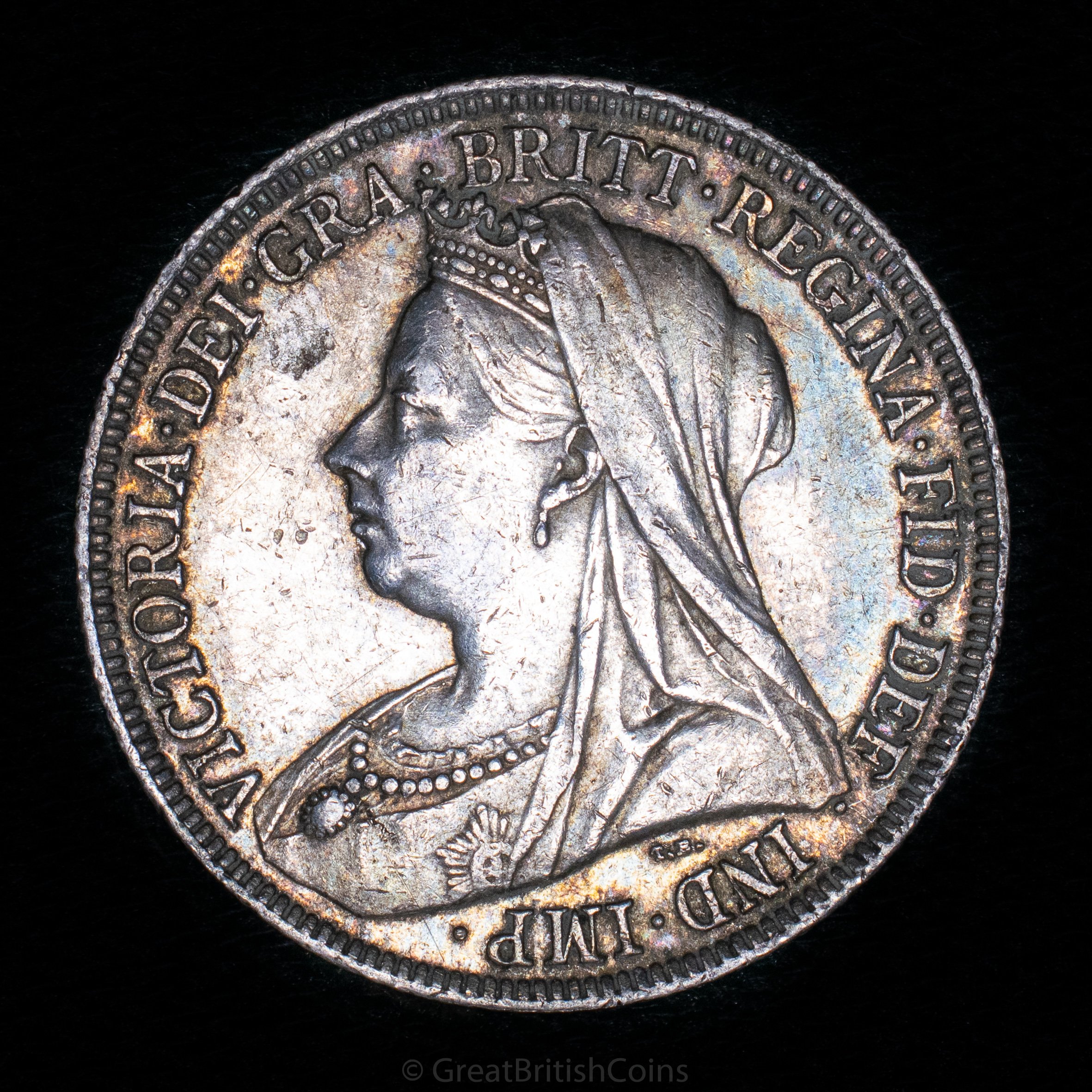 Victoria 1897 Silver Shilling