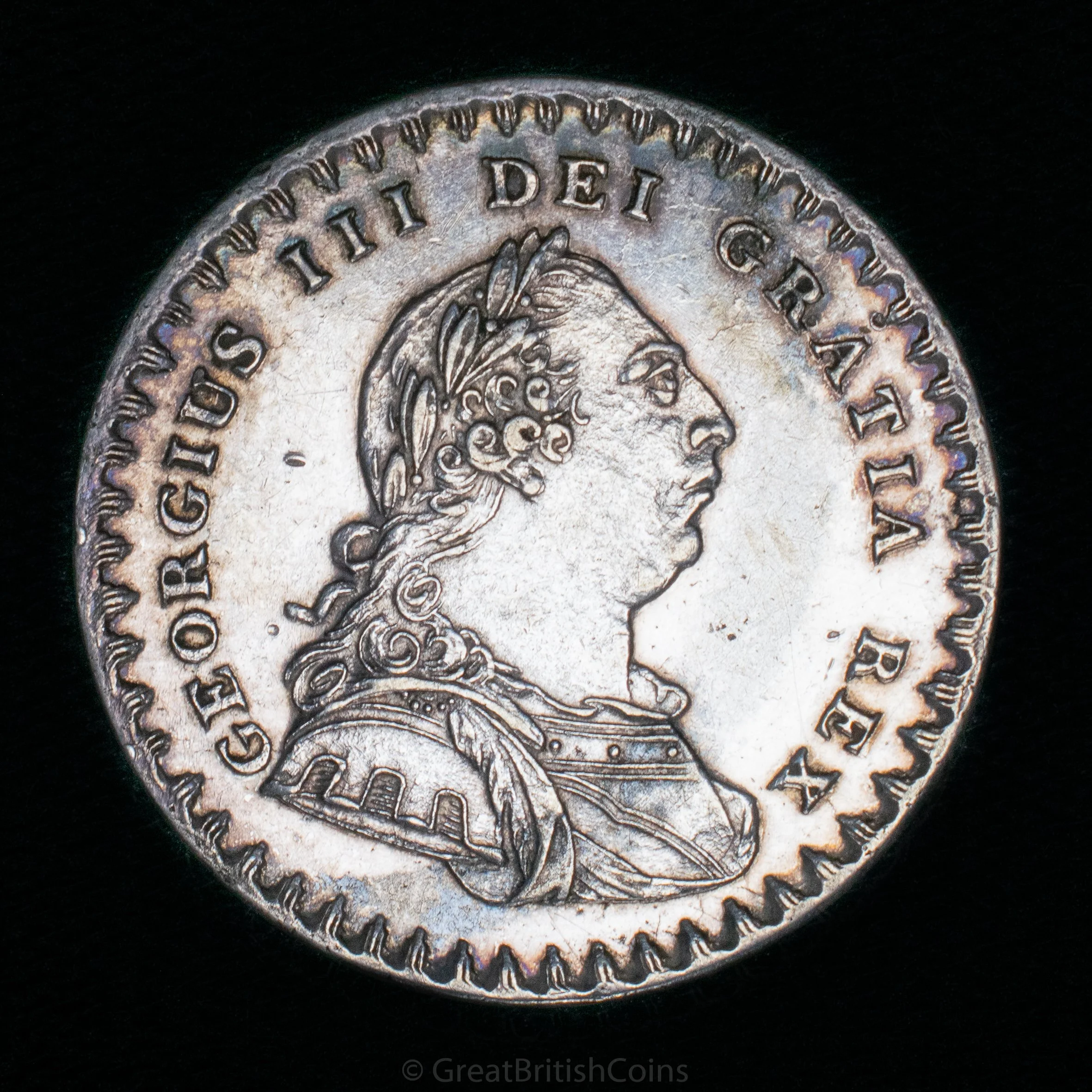 George III 1811 Silver Eighteen Pence Bank Token