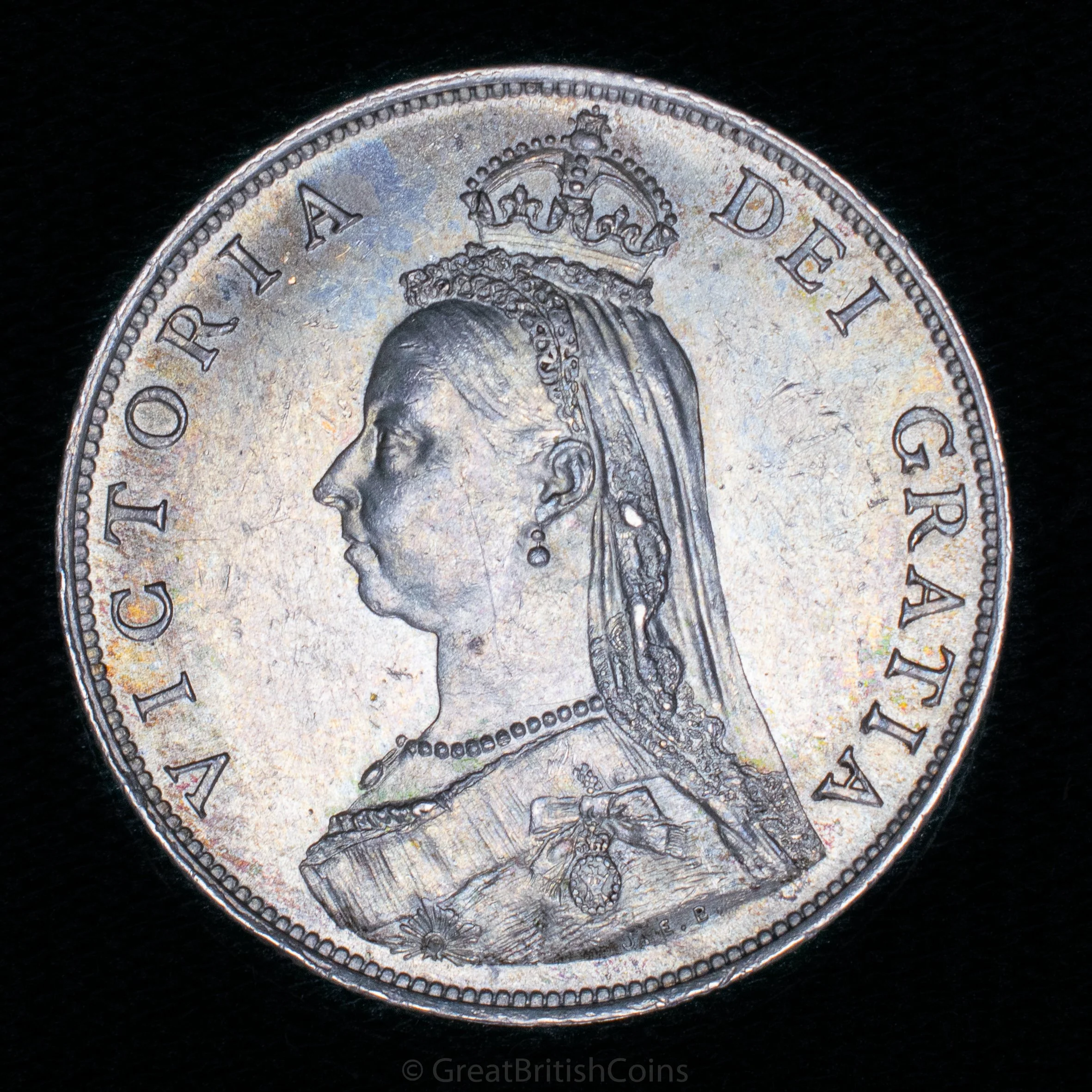 Victoria 1887 Silver Florin