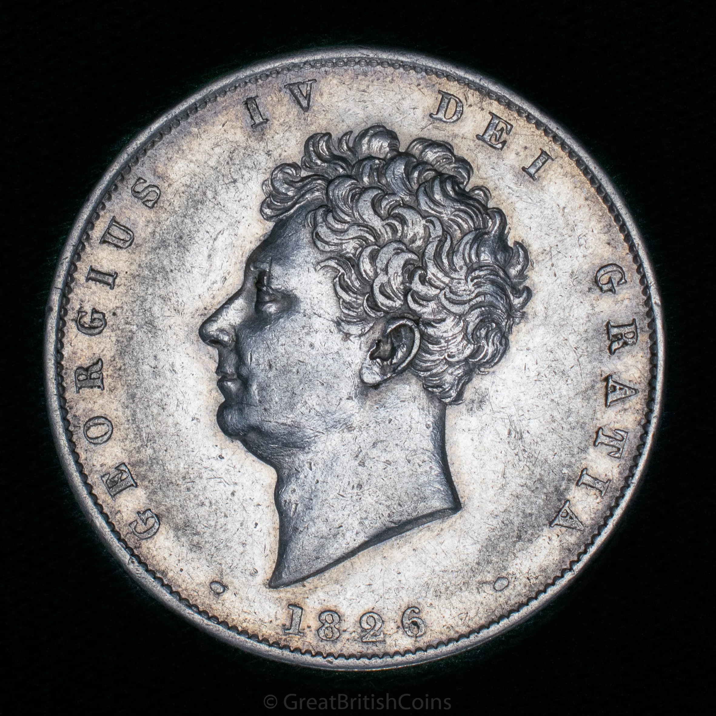 George IV 1826 Silver Halfcrown