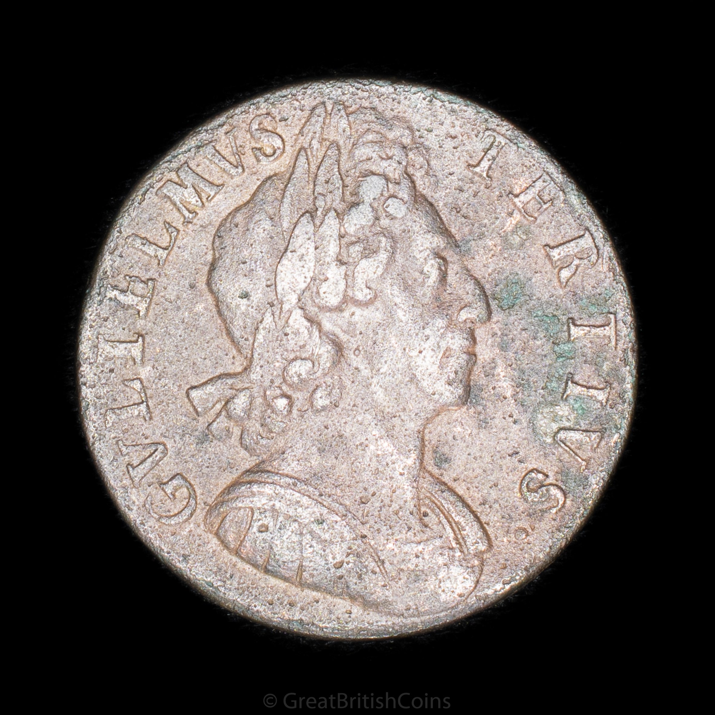 William III 1699 Copper Halfpenny
