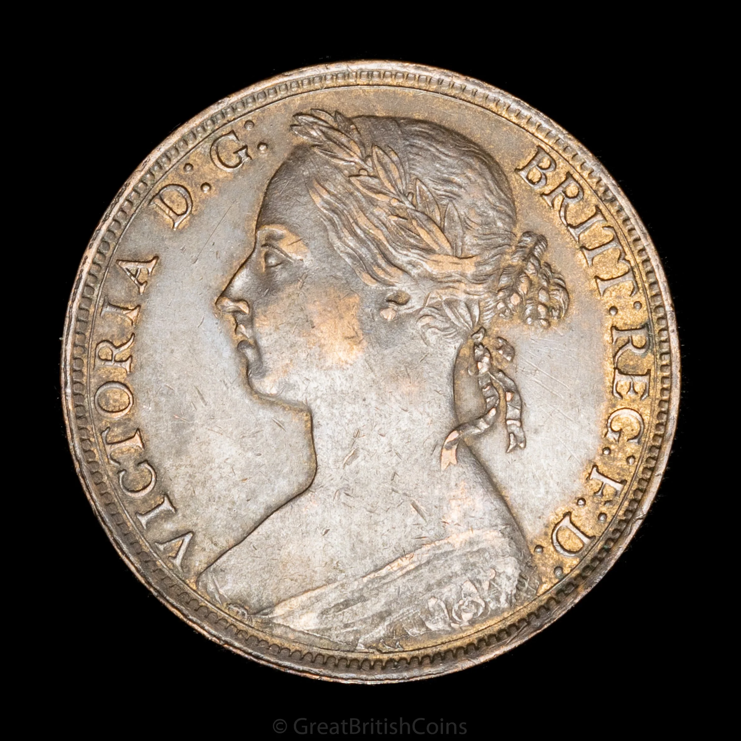 Victoria 1893 Bronze Penny