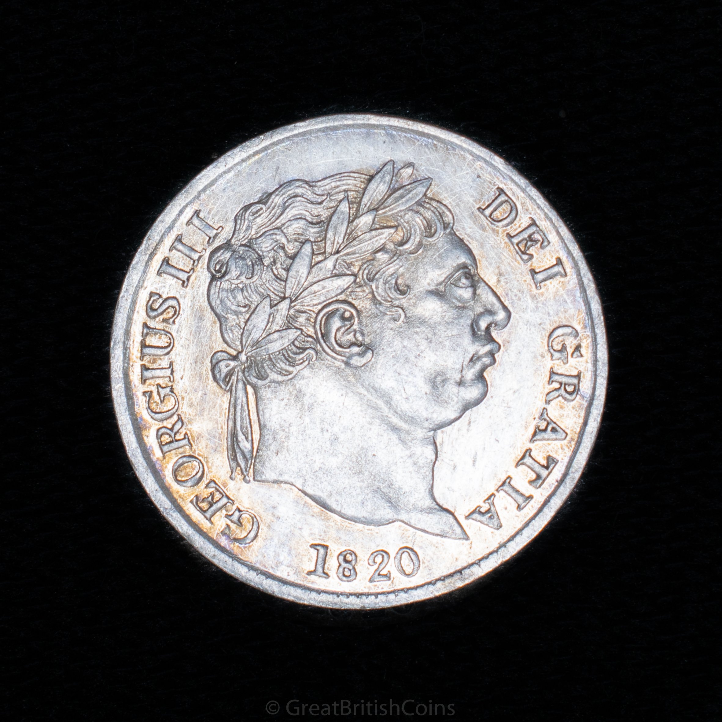 George III 1820 Silver Fourpence