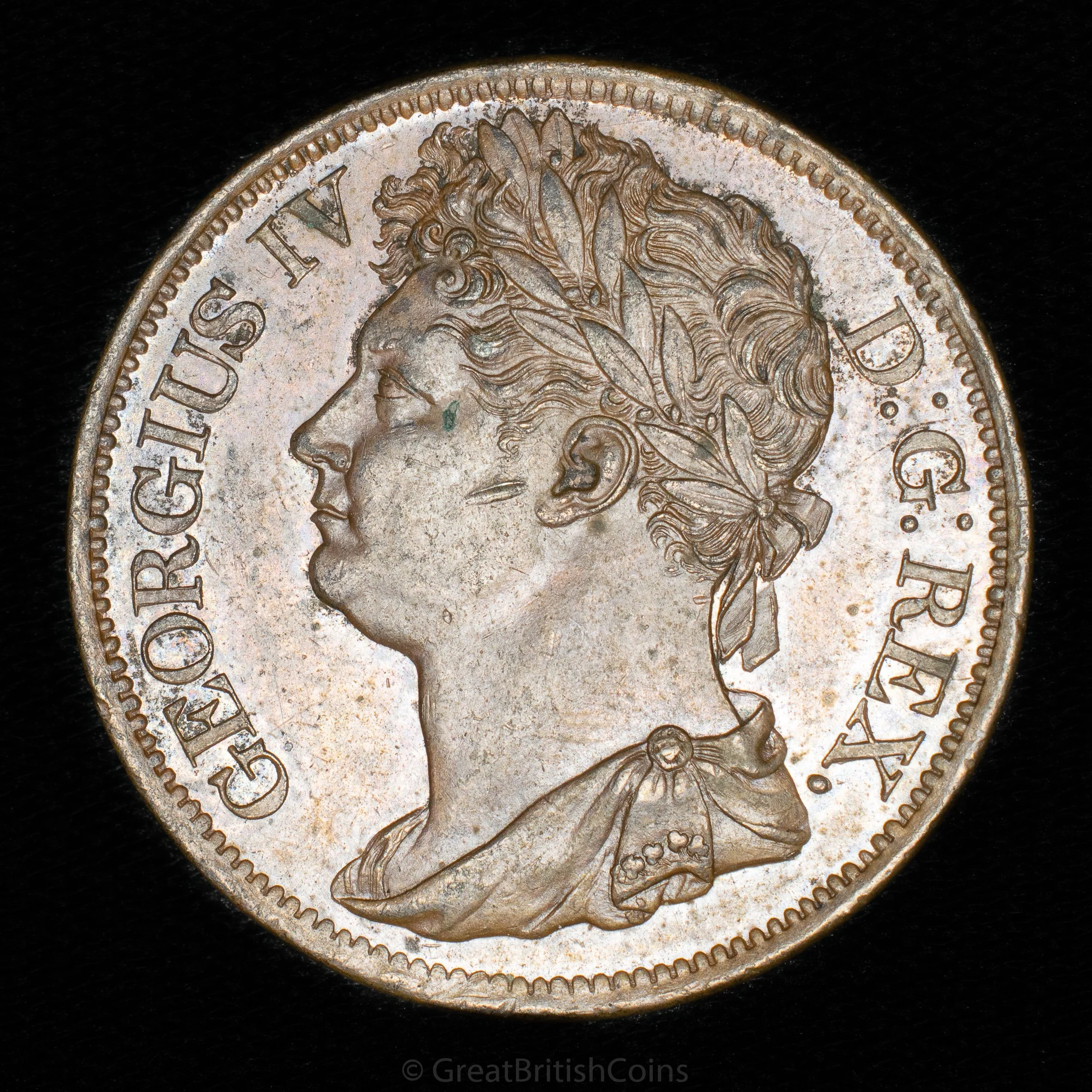 George IV Ireland 1822 Copper Penny