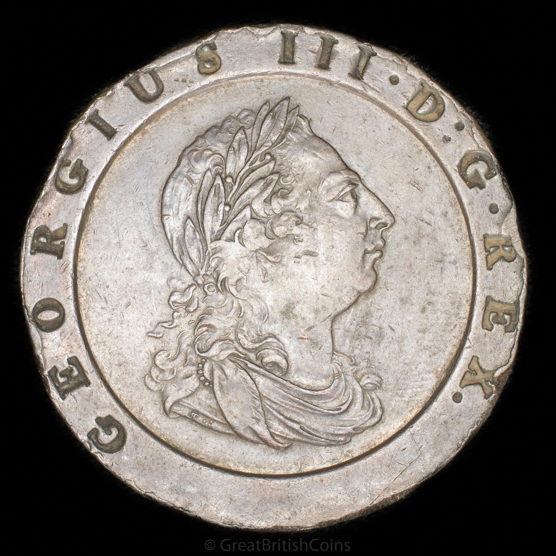 George III 1797 Copper 'Cartwheel' Twopence