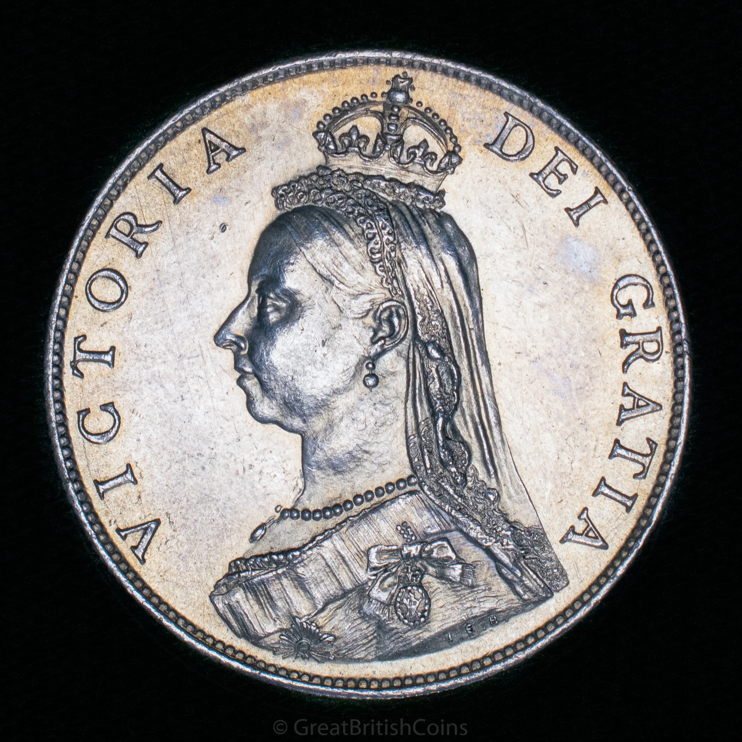 Victoria 1887 Silver Florin