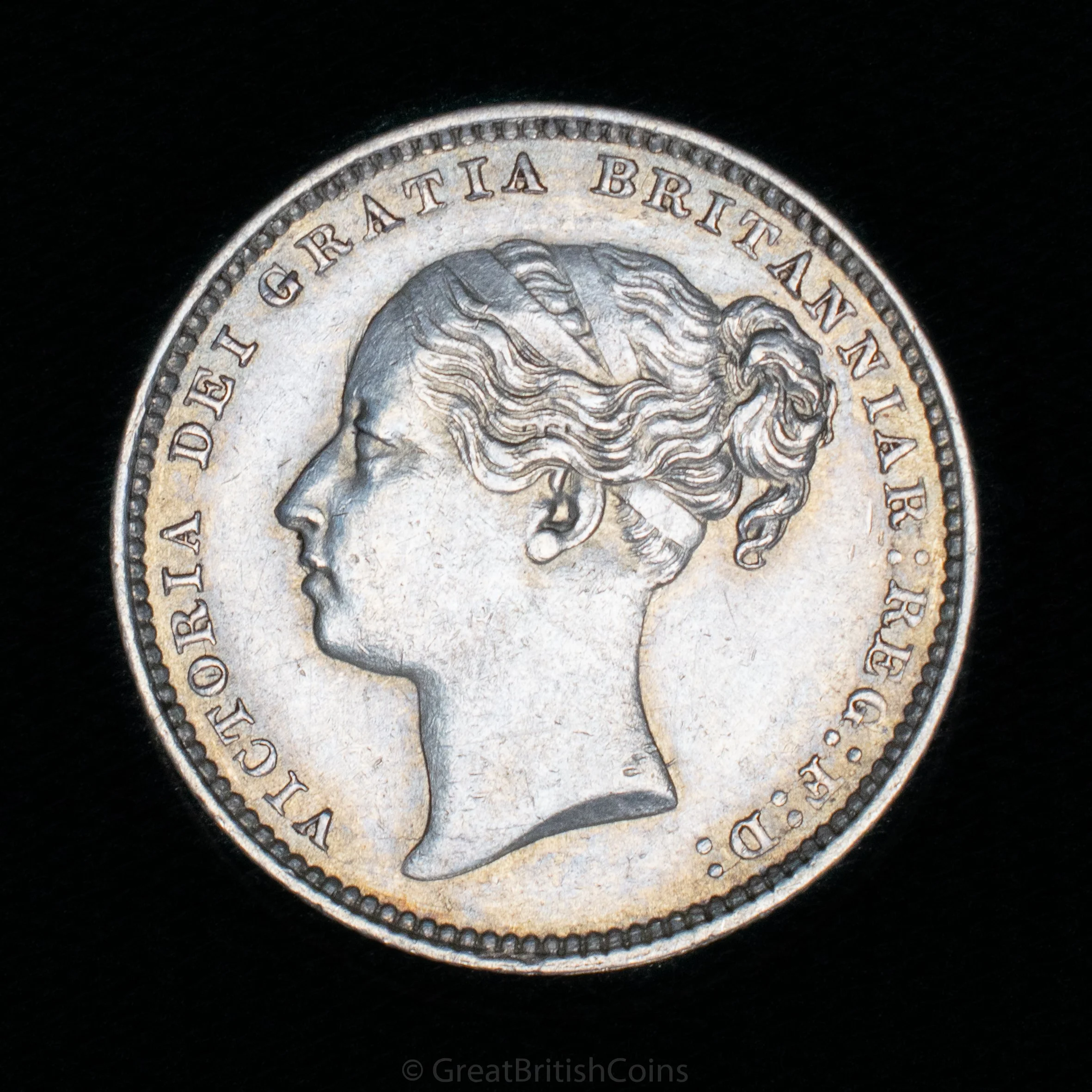 Victoria 1883 Silver Shilling