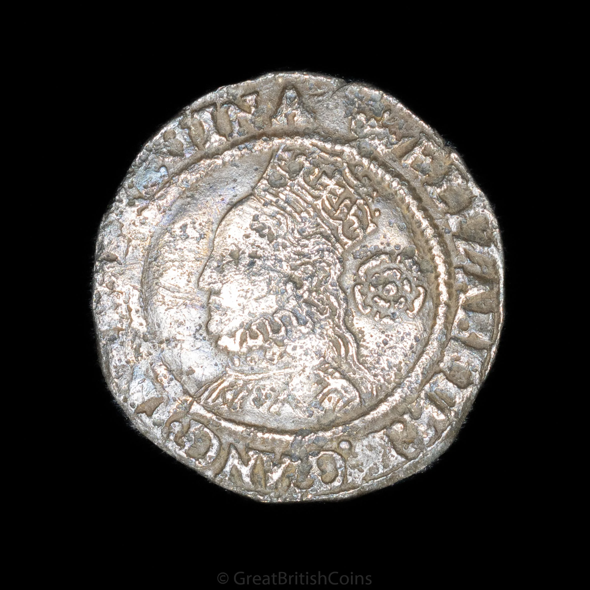 Elizabeth I 3rd/4th Issue 1567 Silver Threepence