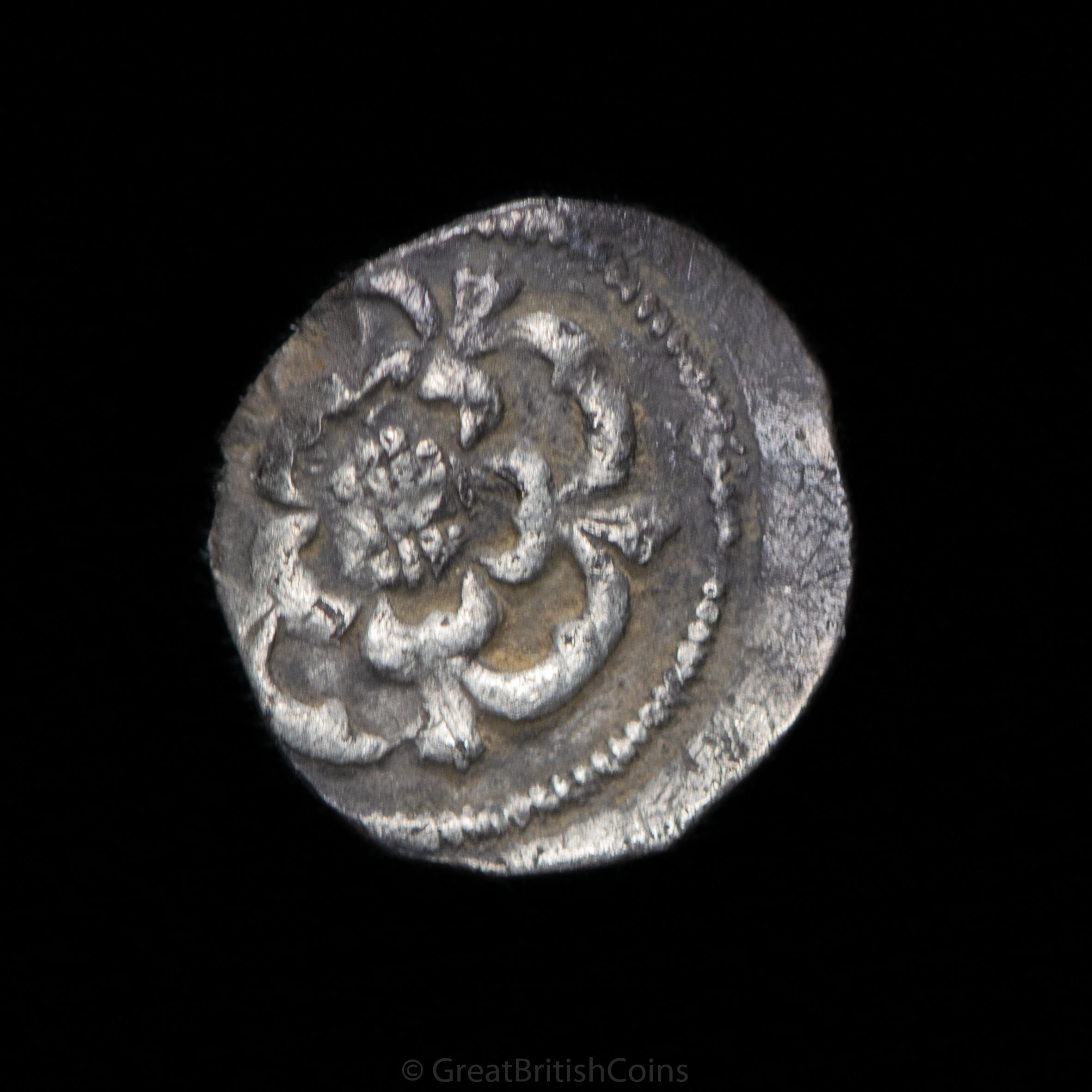 Charles I Silver Halfpenny