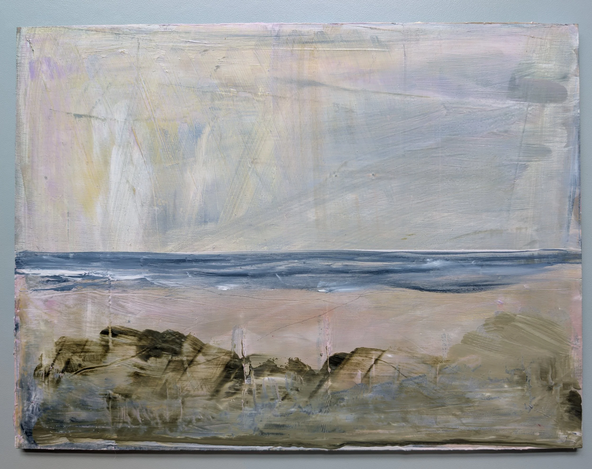 oil on board