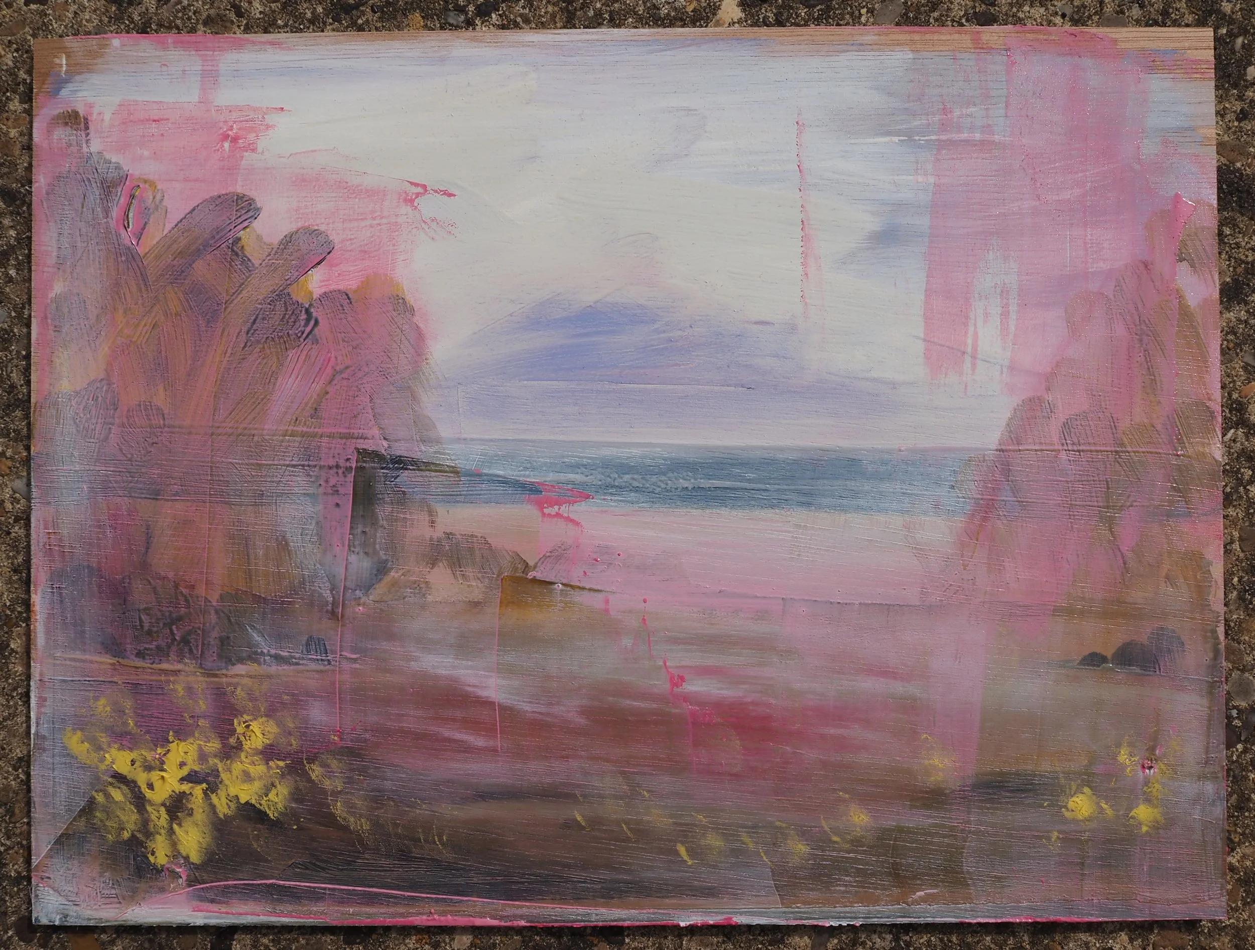 oil on board