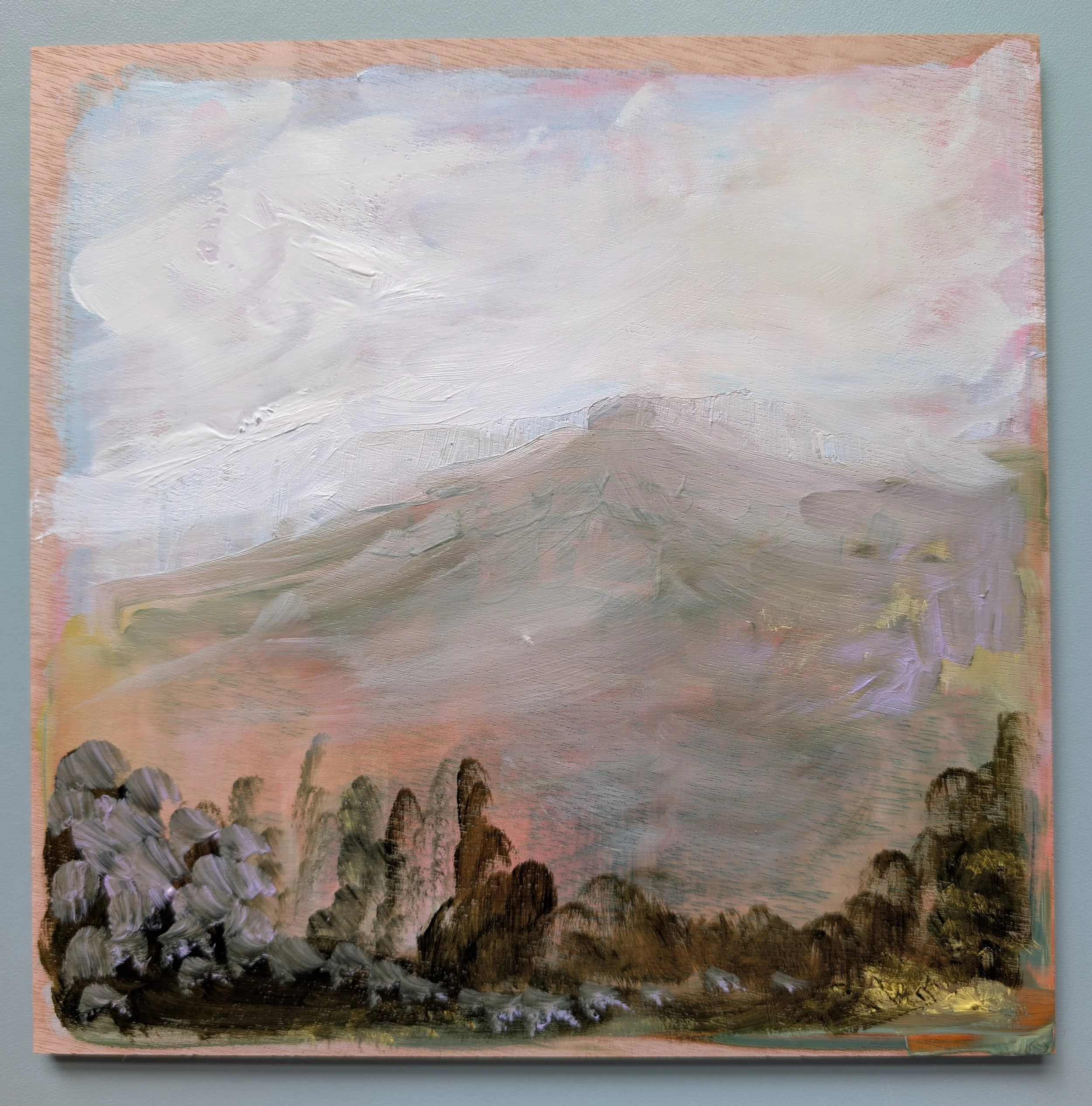 oil on board