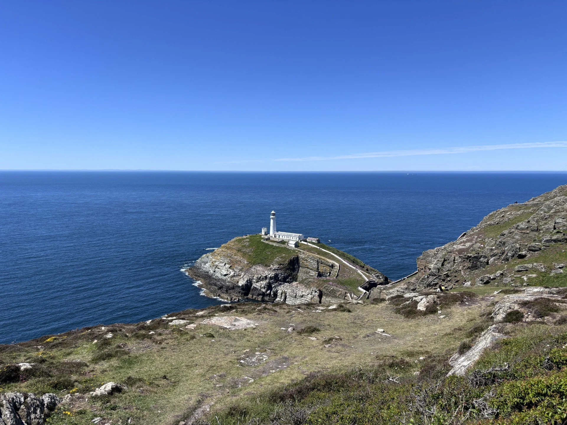 South Stack Lighthouse, Anglesey, near Cwtch Nook.