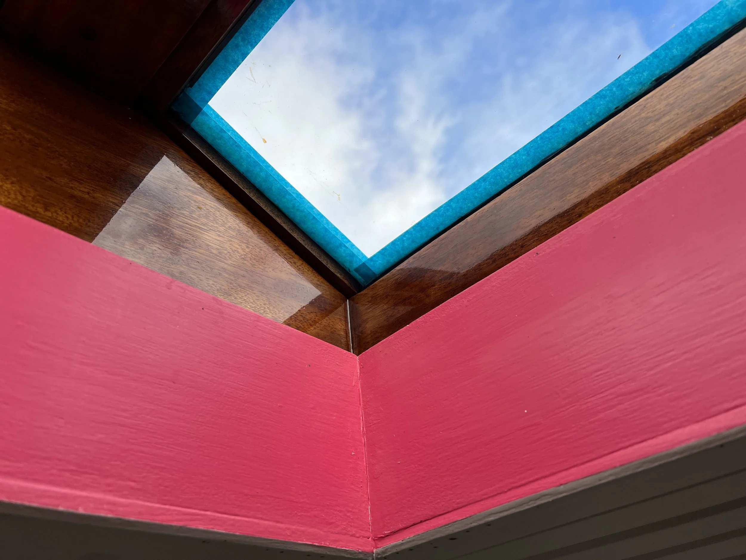 Restored Hatch - Dutch Barge 