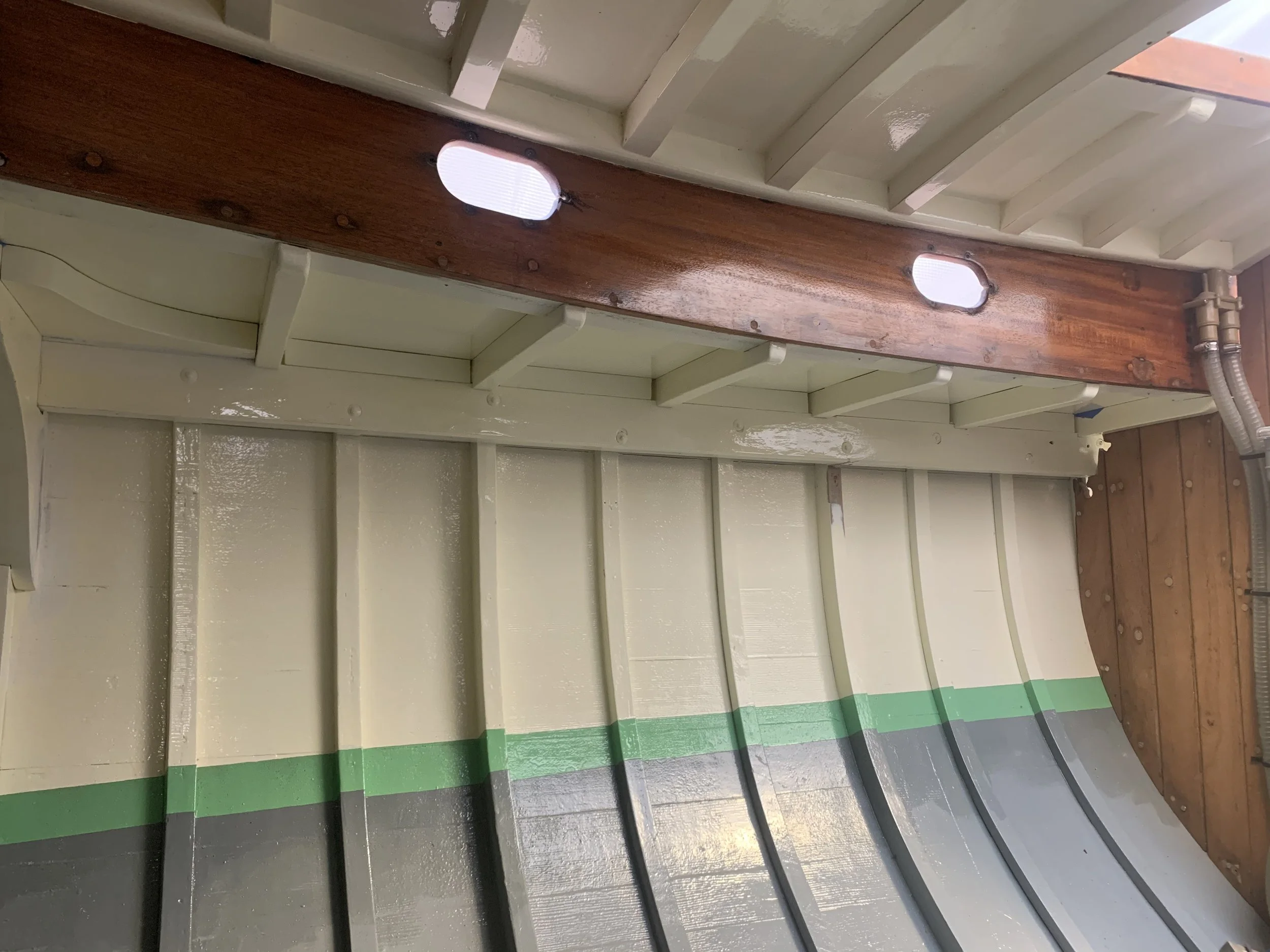  Internals before interior - Falcon International One Design 