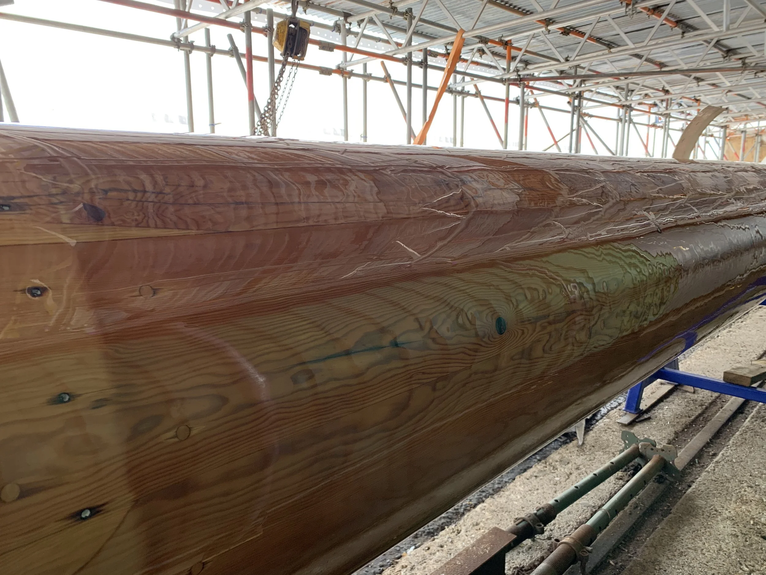 Varnish - Schooner Masts 