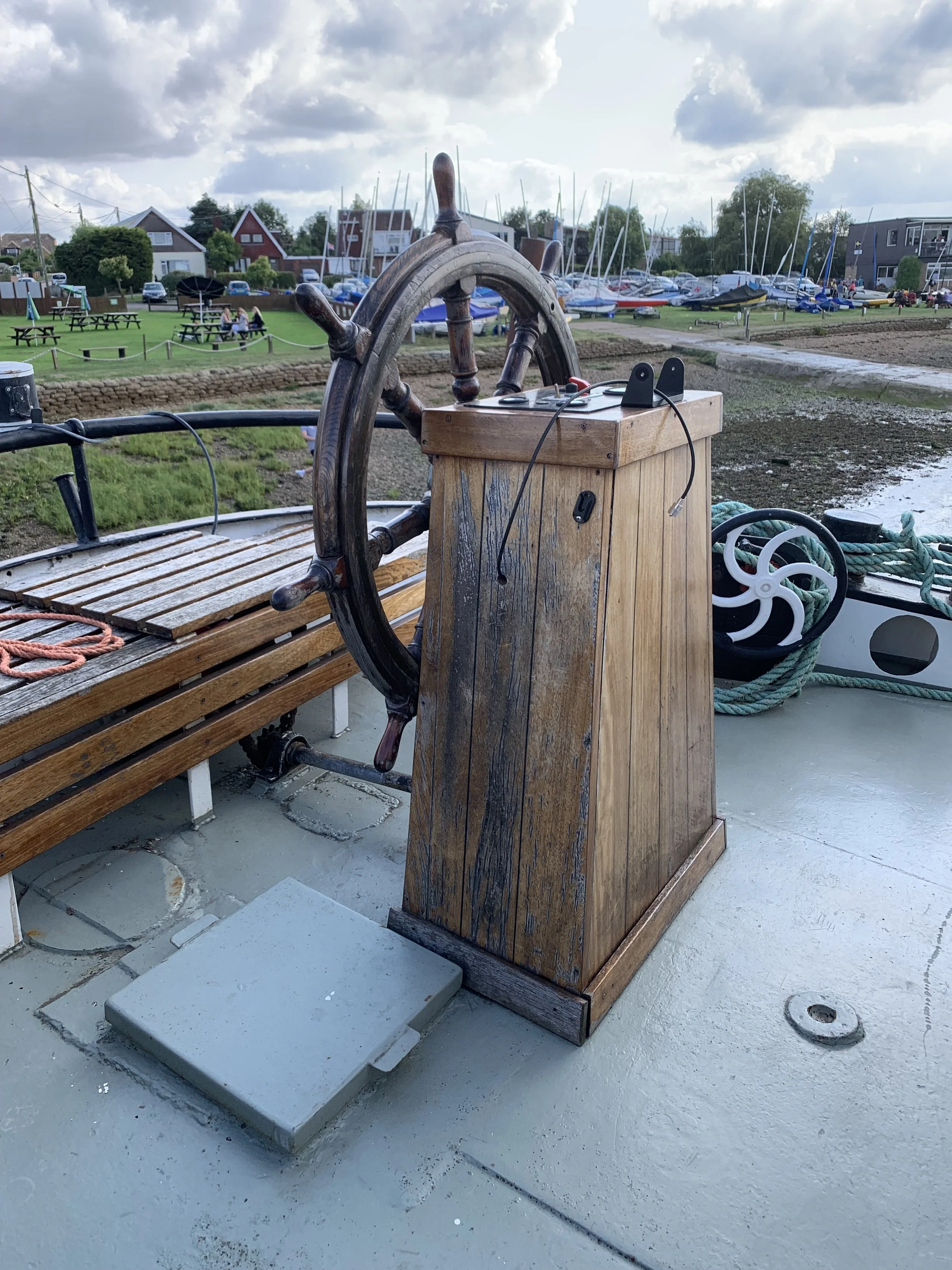 Before Restoration - Dutch Barge