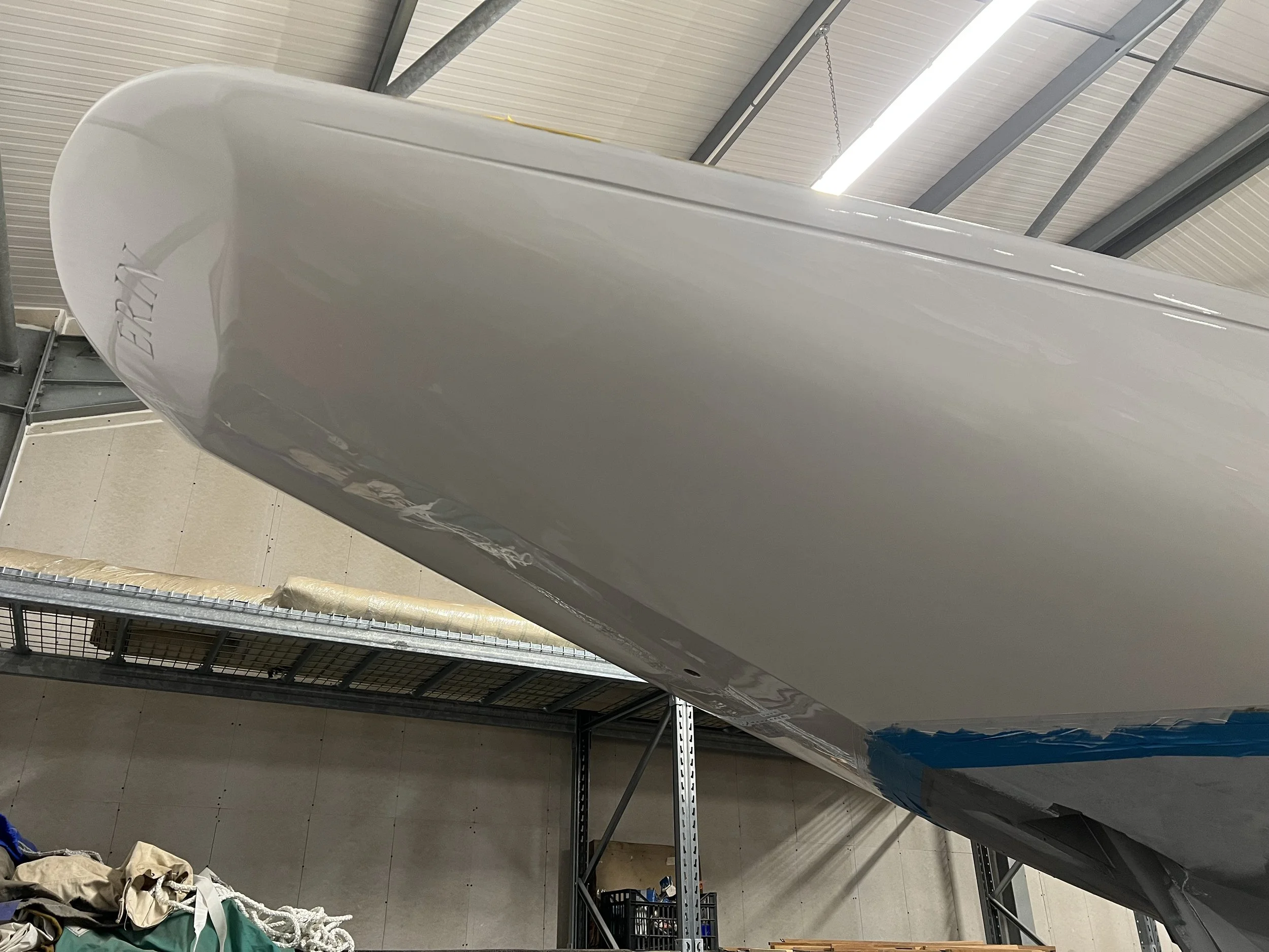 Stern Quarter of Vessel - West Solent 