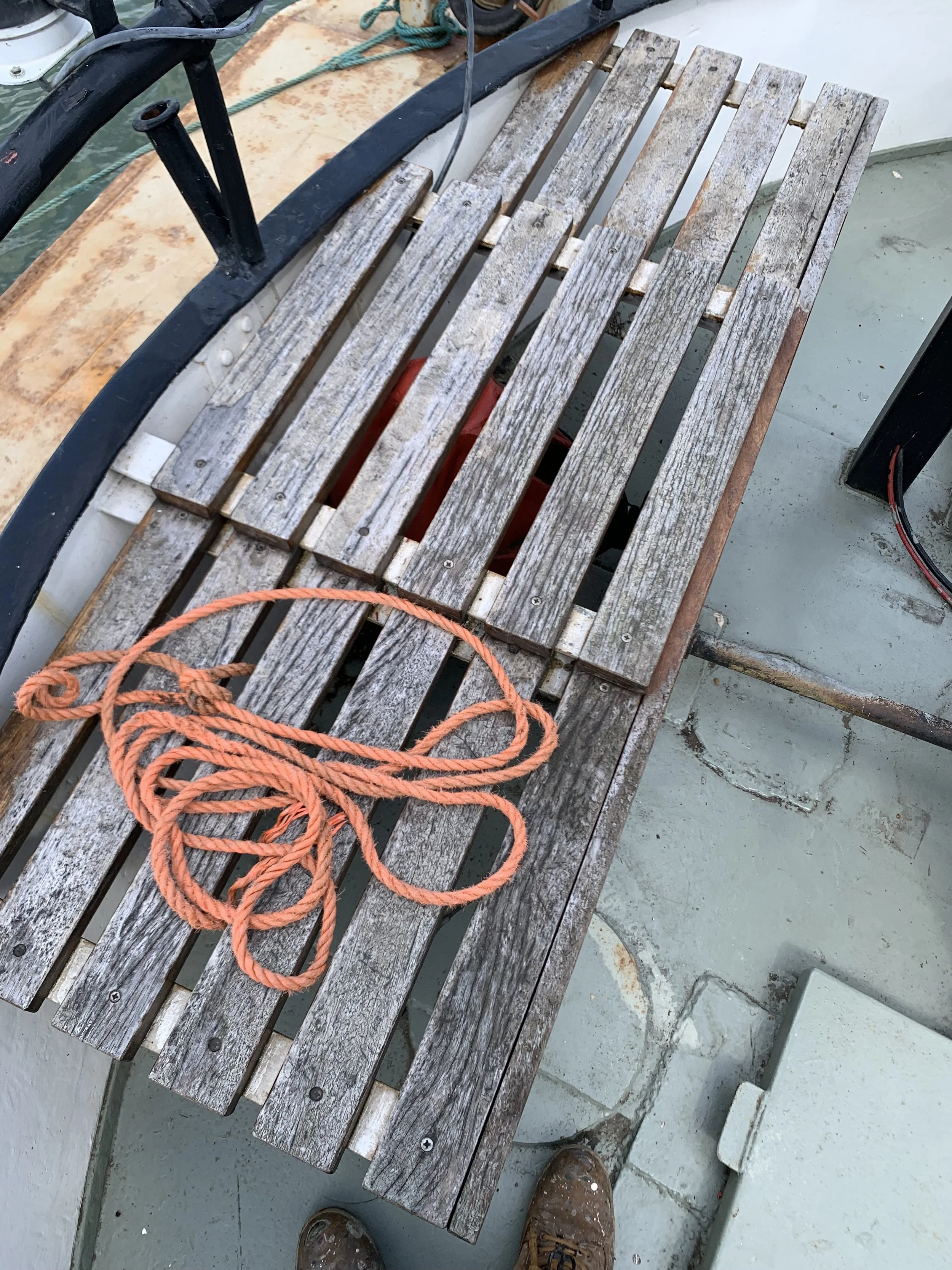Before Restoration - Dutch Barge