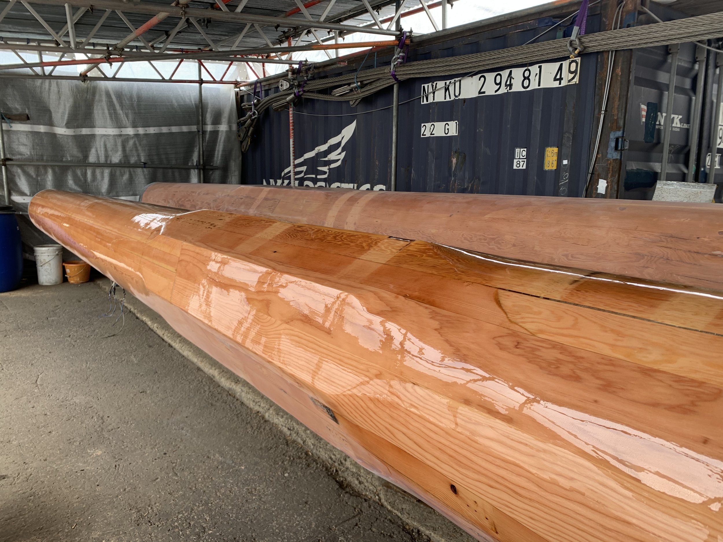 Varnish - Schooner Masts 