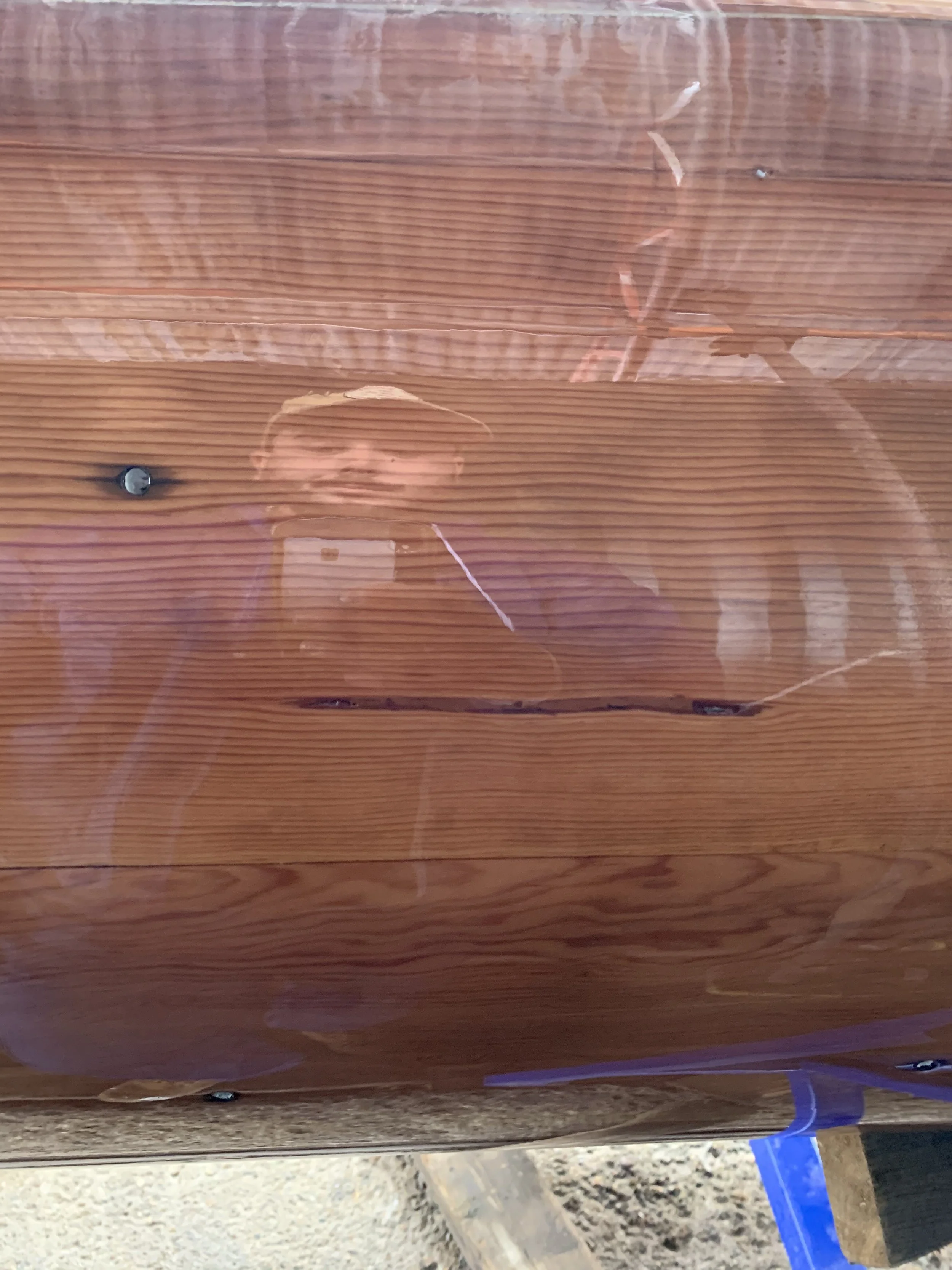 Varnish Finish - Schooner Masts 