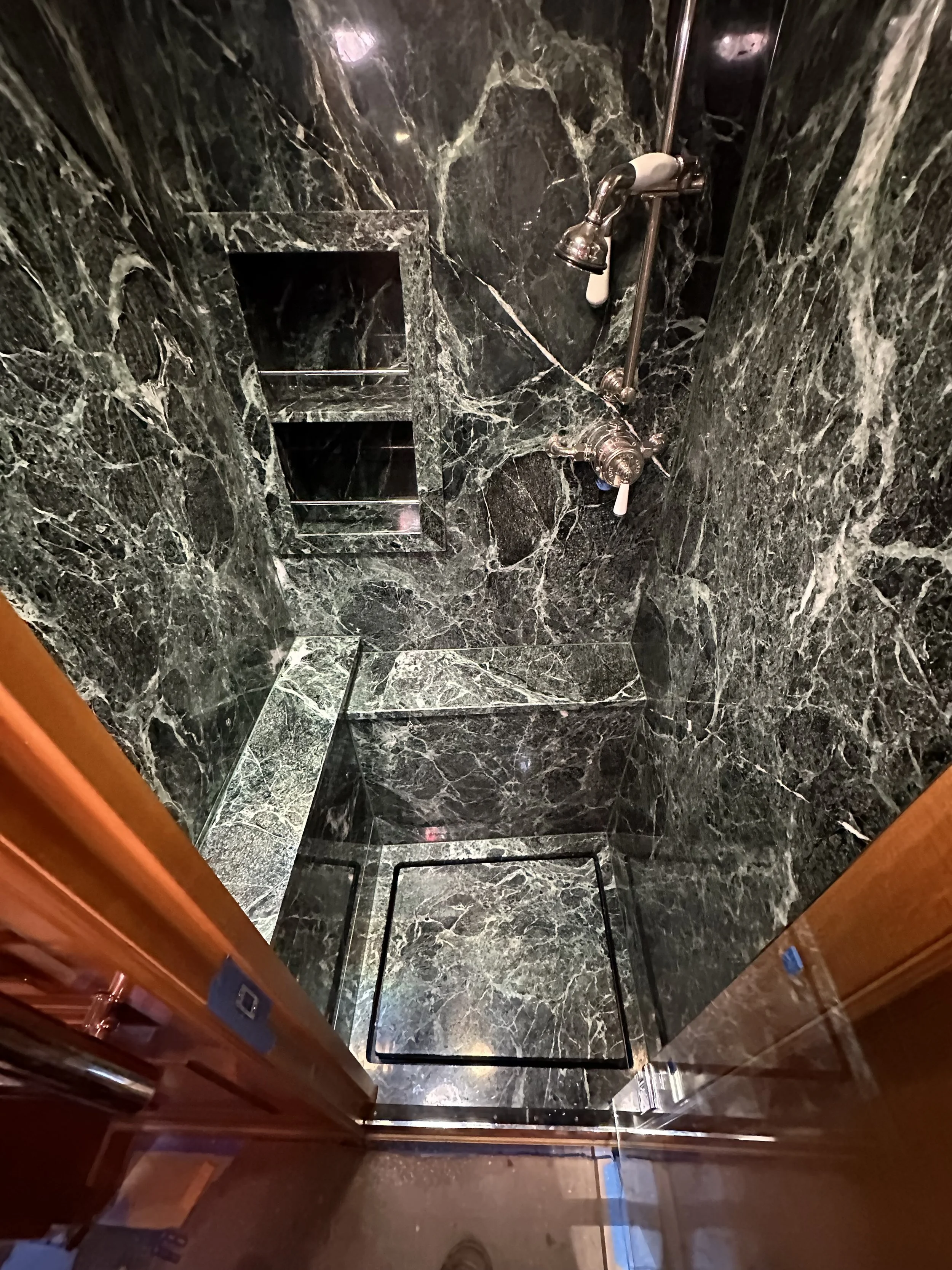 Marble Installation and Floating Shower Tray - Shamrock V