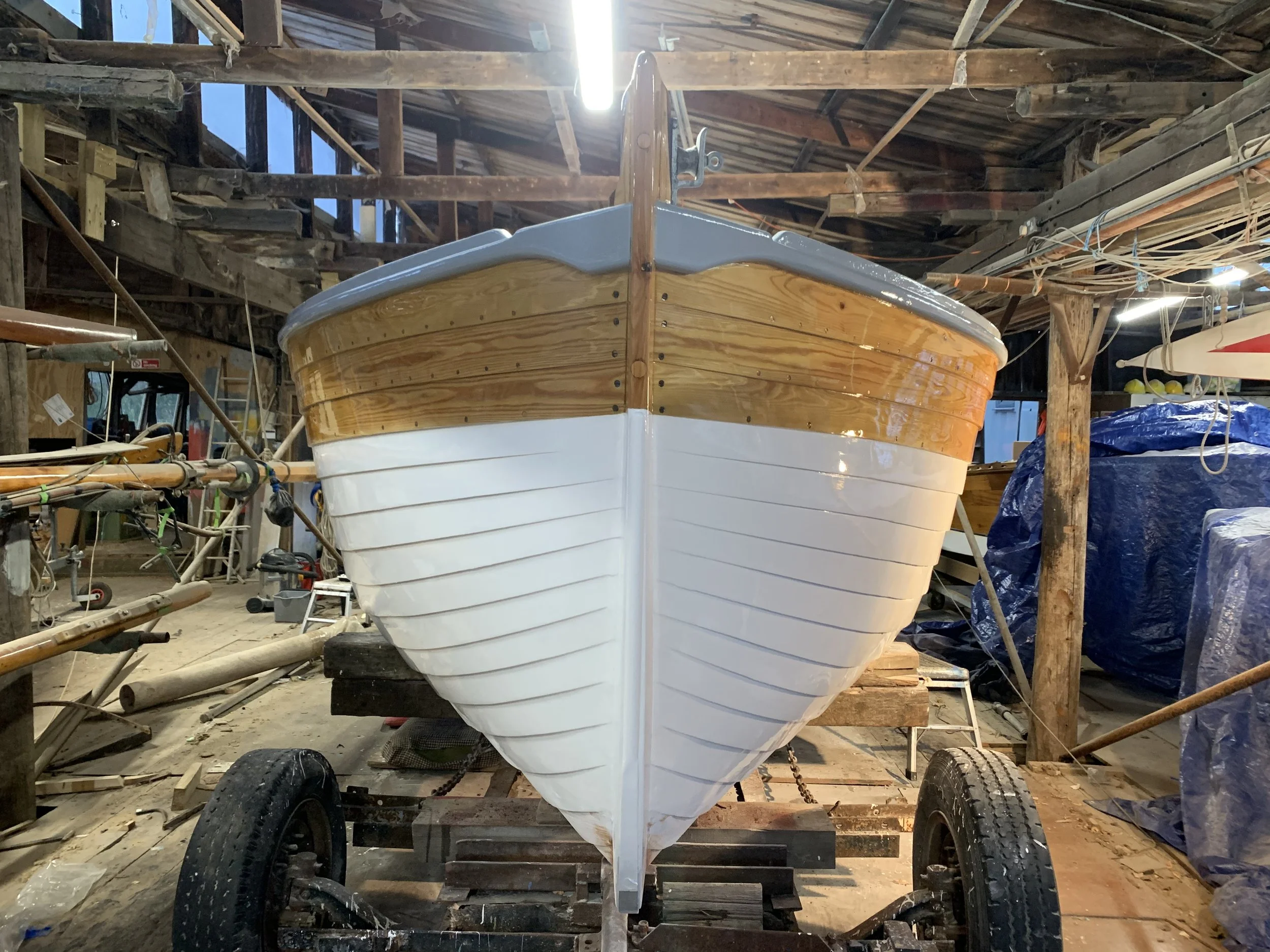 Clinker Launch - Full Repaint & Varnish 
