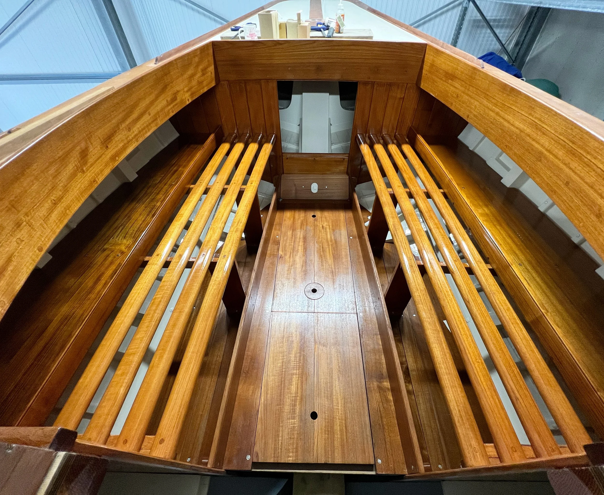 Interior Brightwork - West Solent 