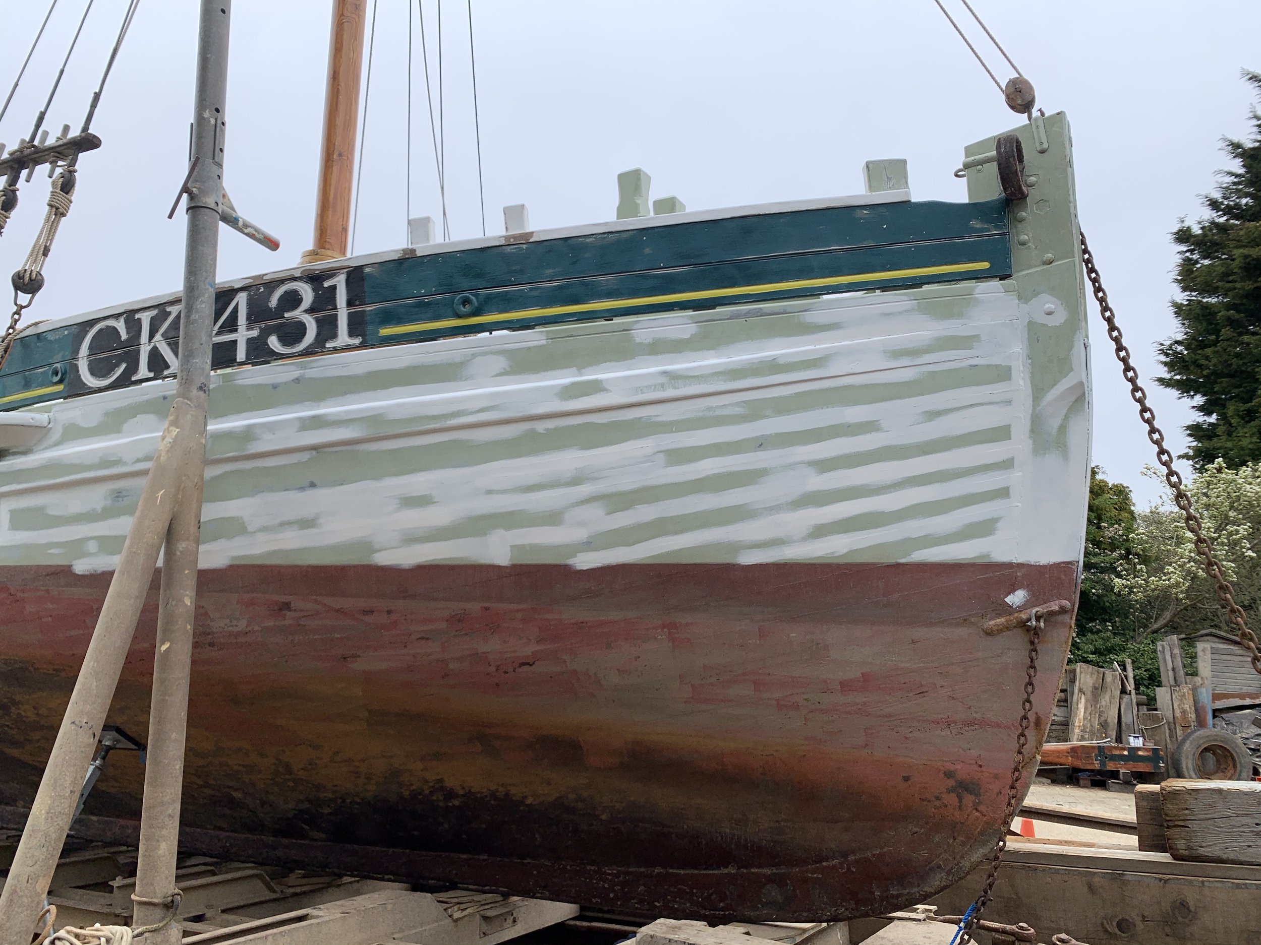 Topside Prep - Fishing Smack 