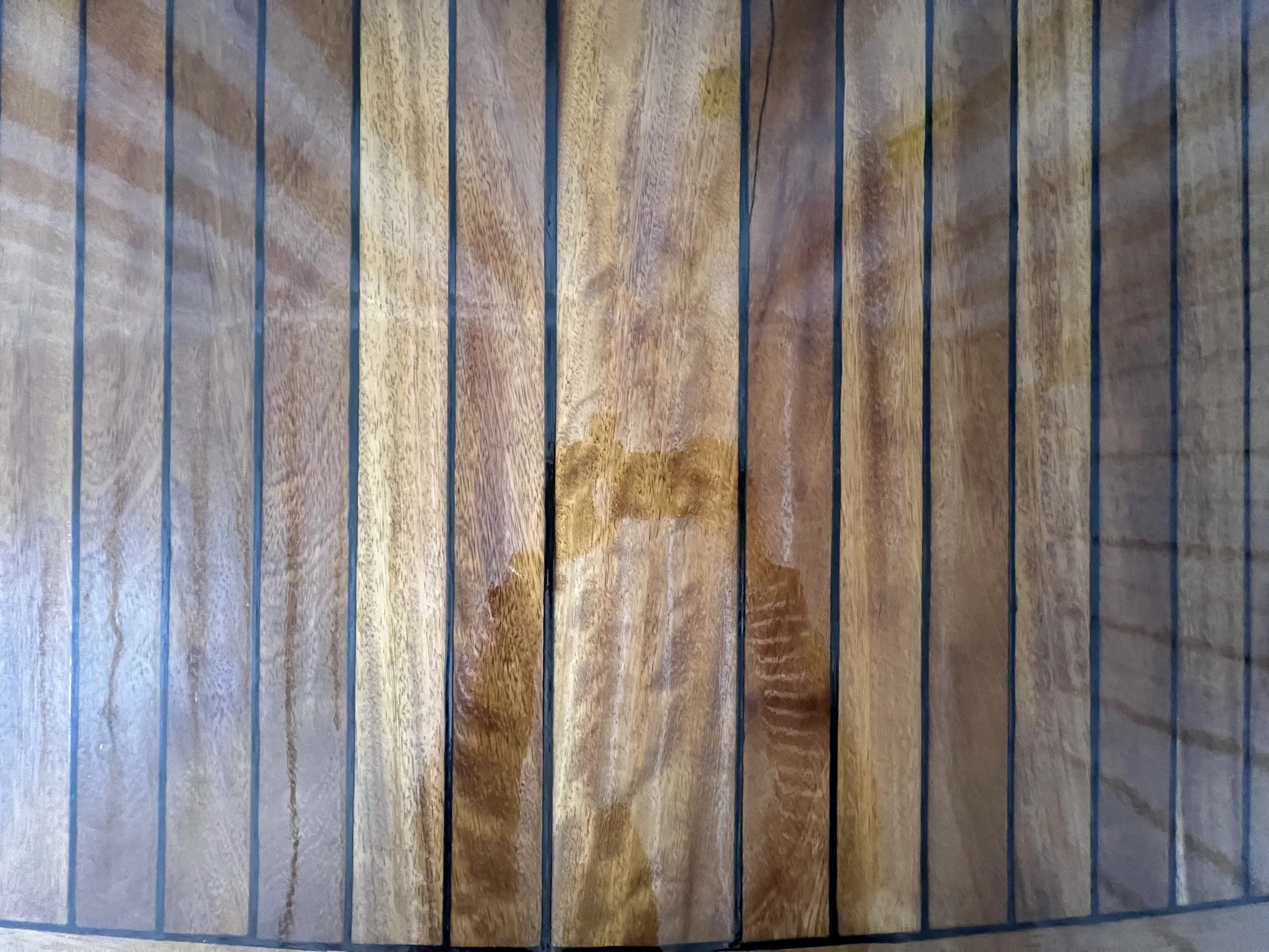 Restored and Repaired Varnish Work - Dutch Barge 