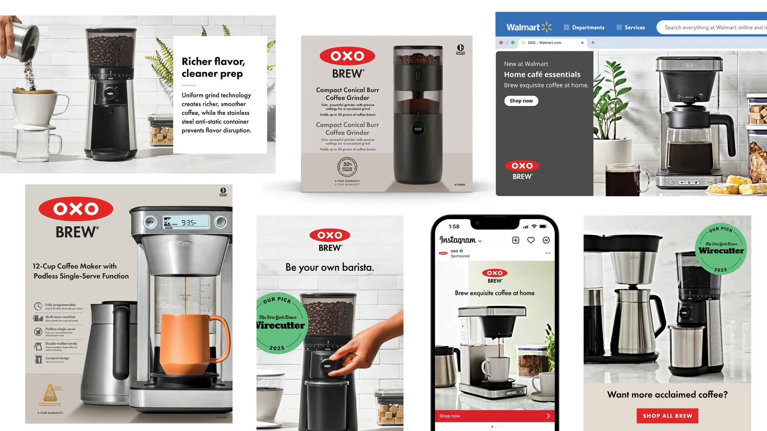 Refined brand expression for coffee and tea category