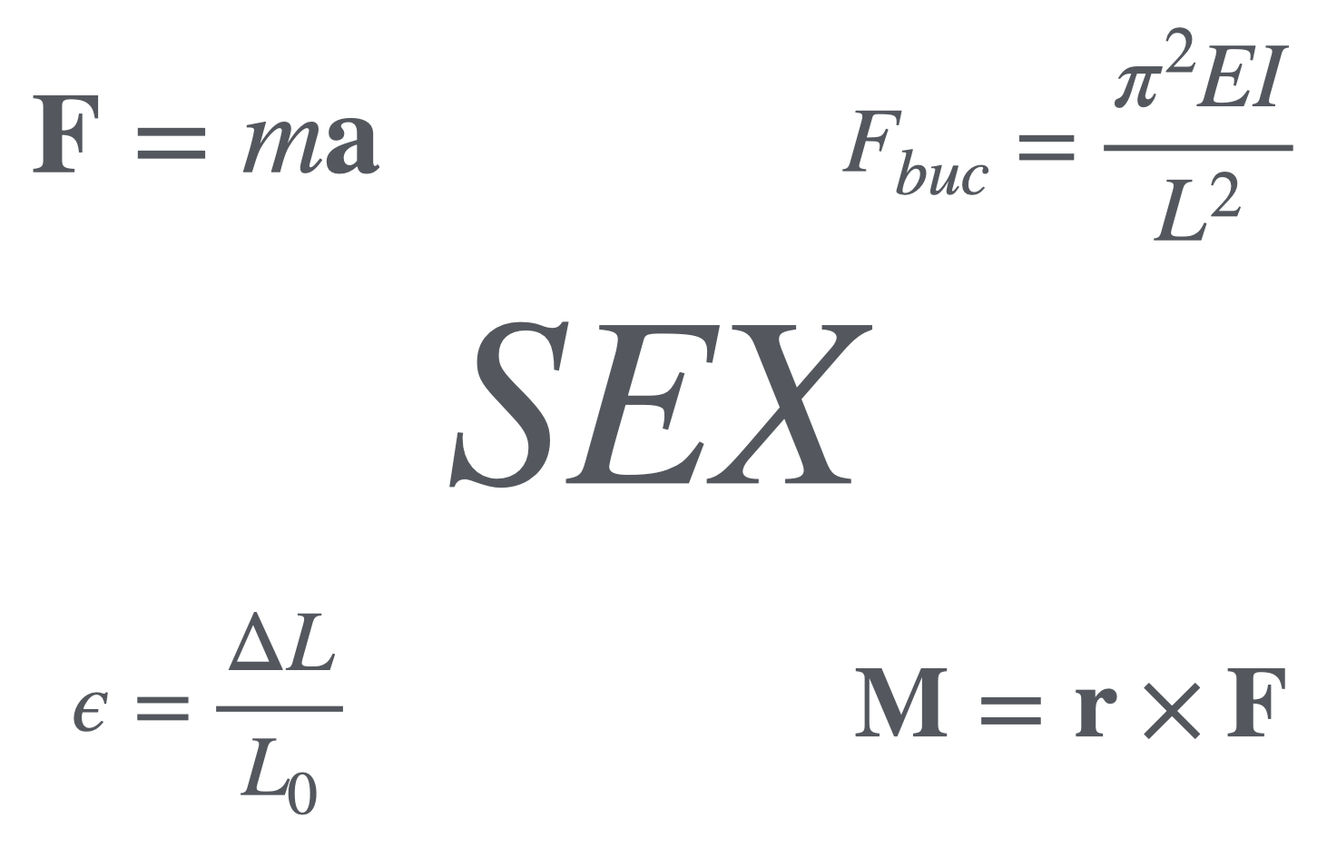 Biomechanics and Human Sexuality