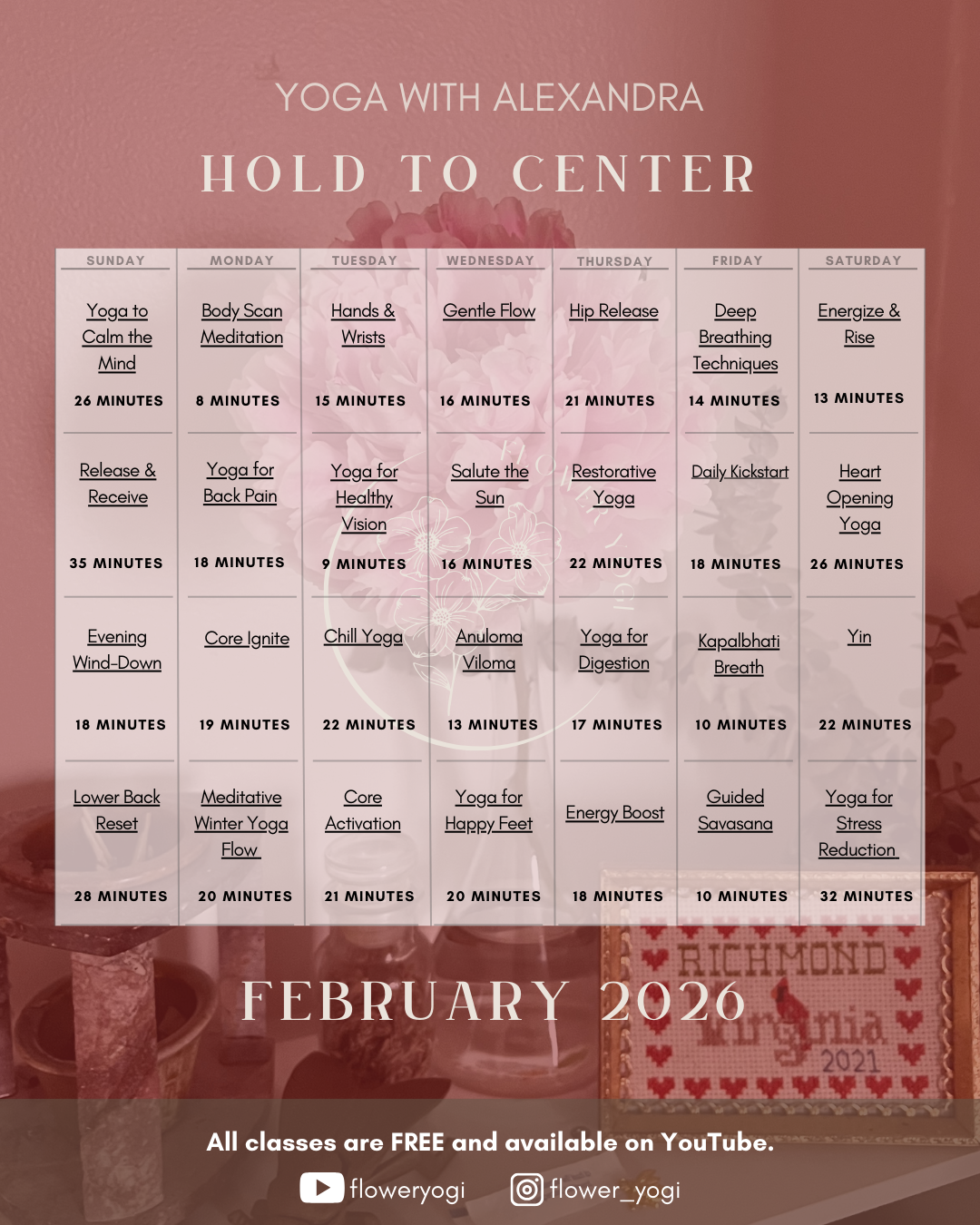 Feb 2026 Calendar
