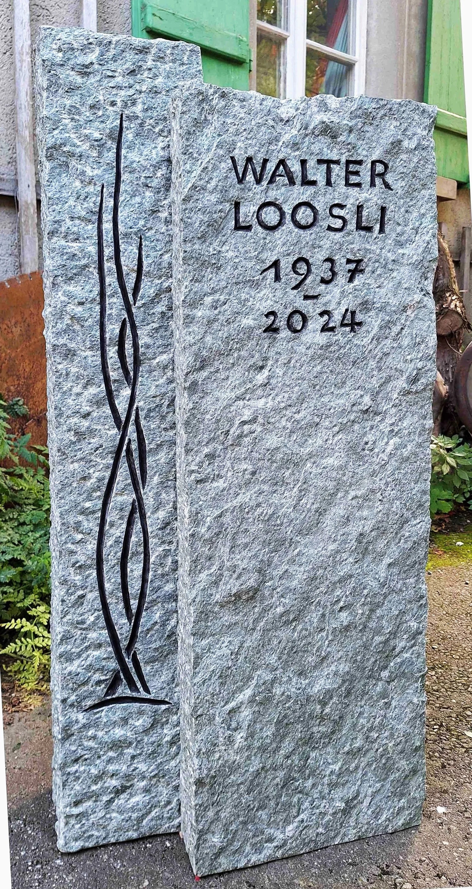 Material: Andeer Gneis Schweiz GR