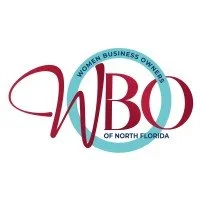 WBO logo with the text 'Women Business Owners of North Florida.'